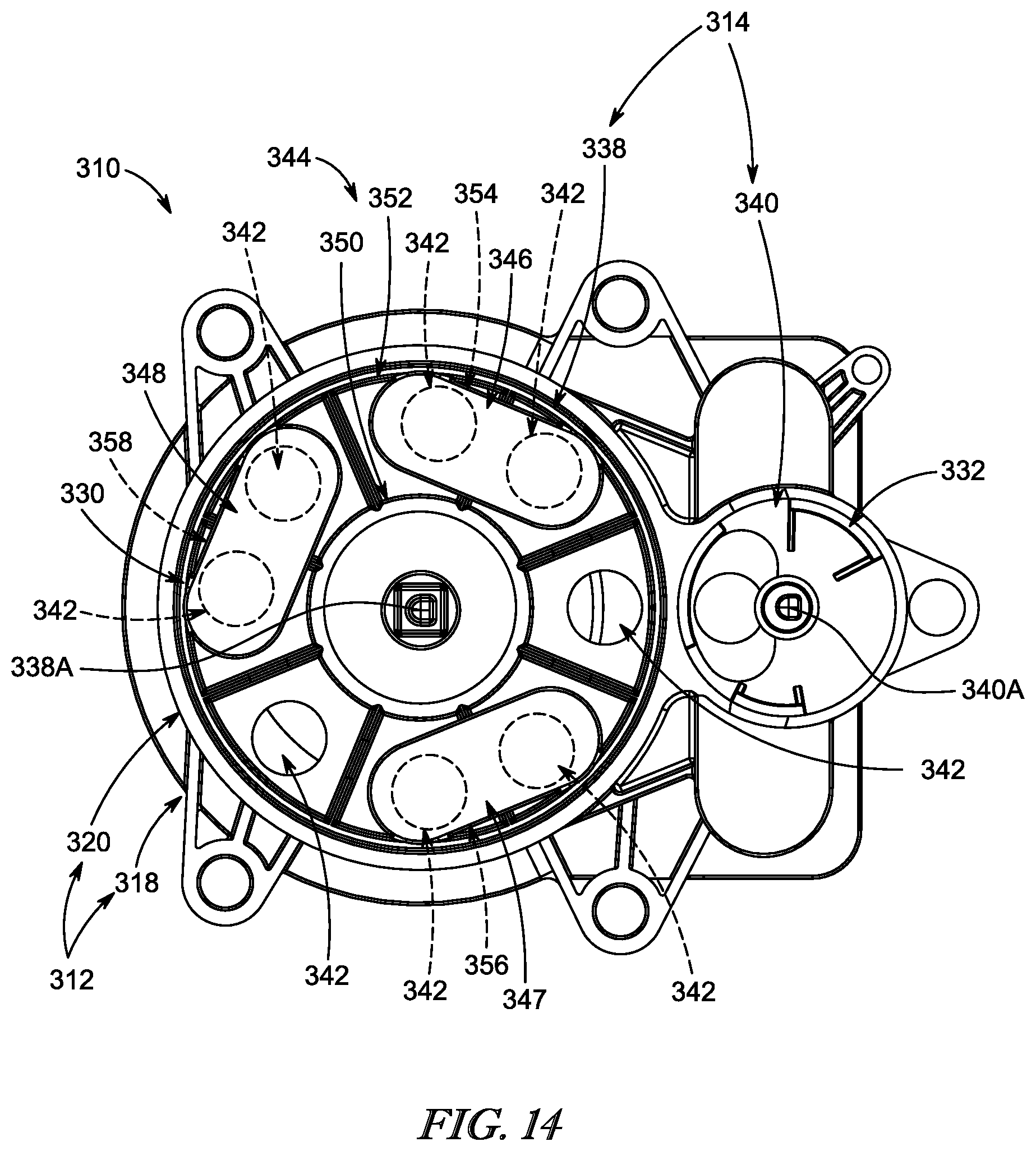Patent US12422050 Figure 16 – Multi-way valve