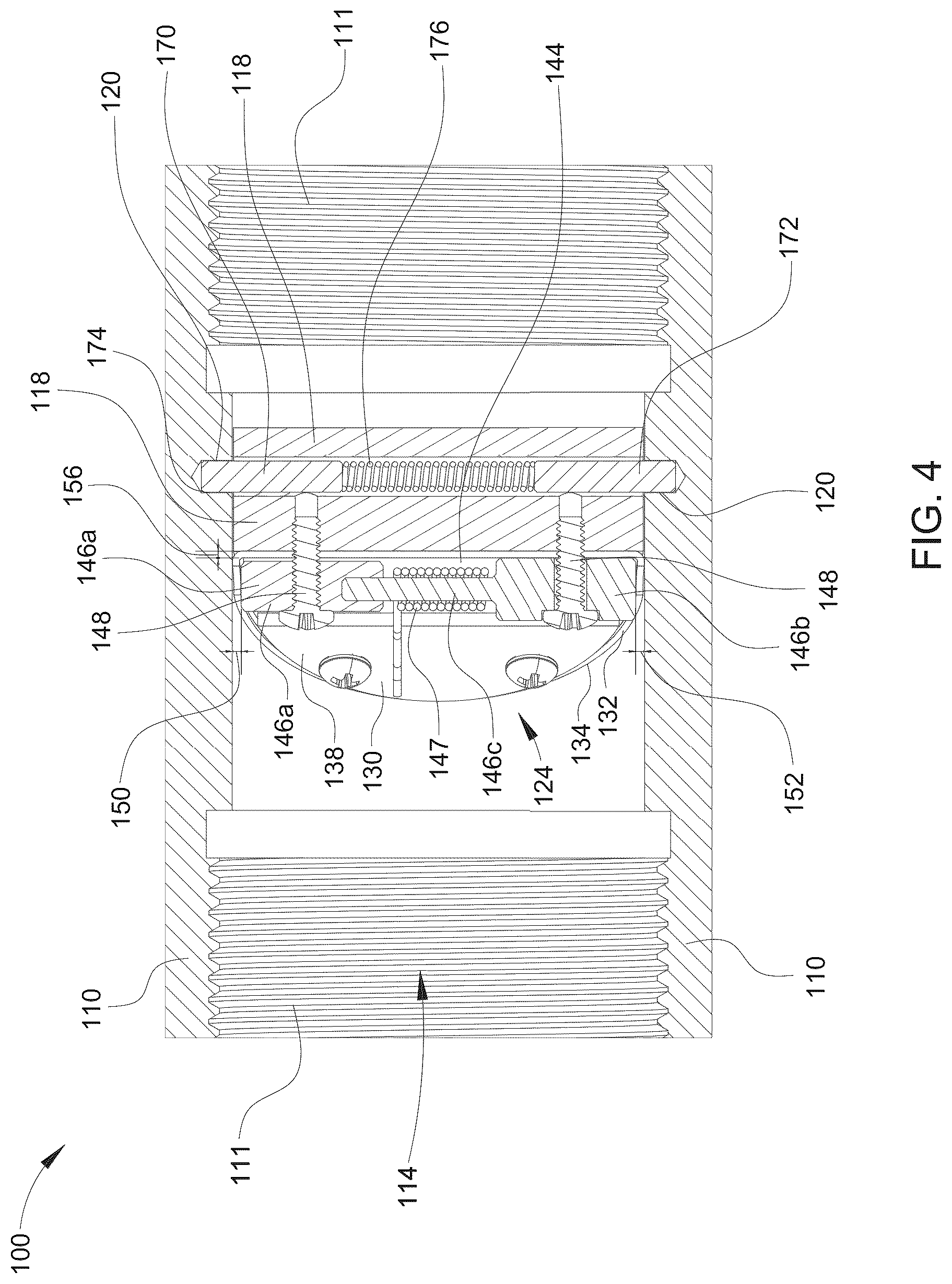 Patent US12422051 Figure 3 – Internally installed check valve