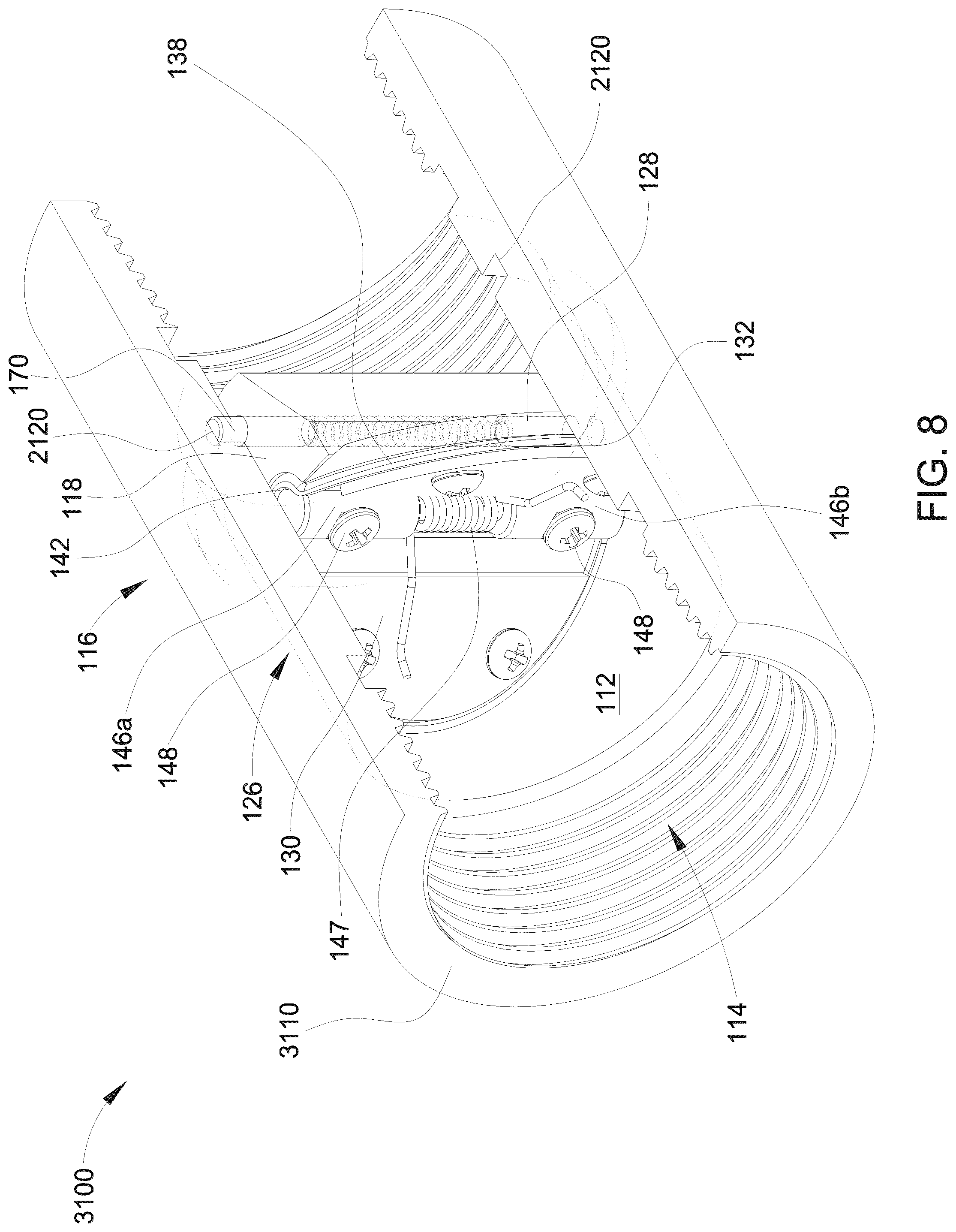 Patent US12422051 Figure 7 – Internally installed check valve