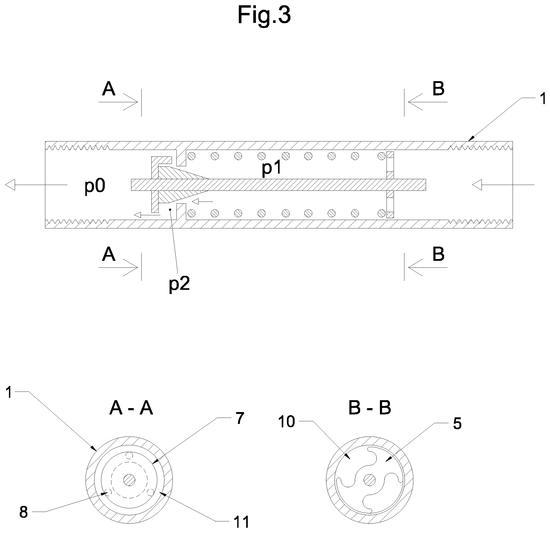 Patent US12422052 Figure 2 – Fluid flow throttle valve