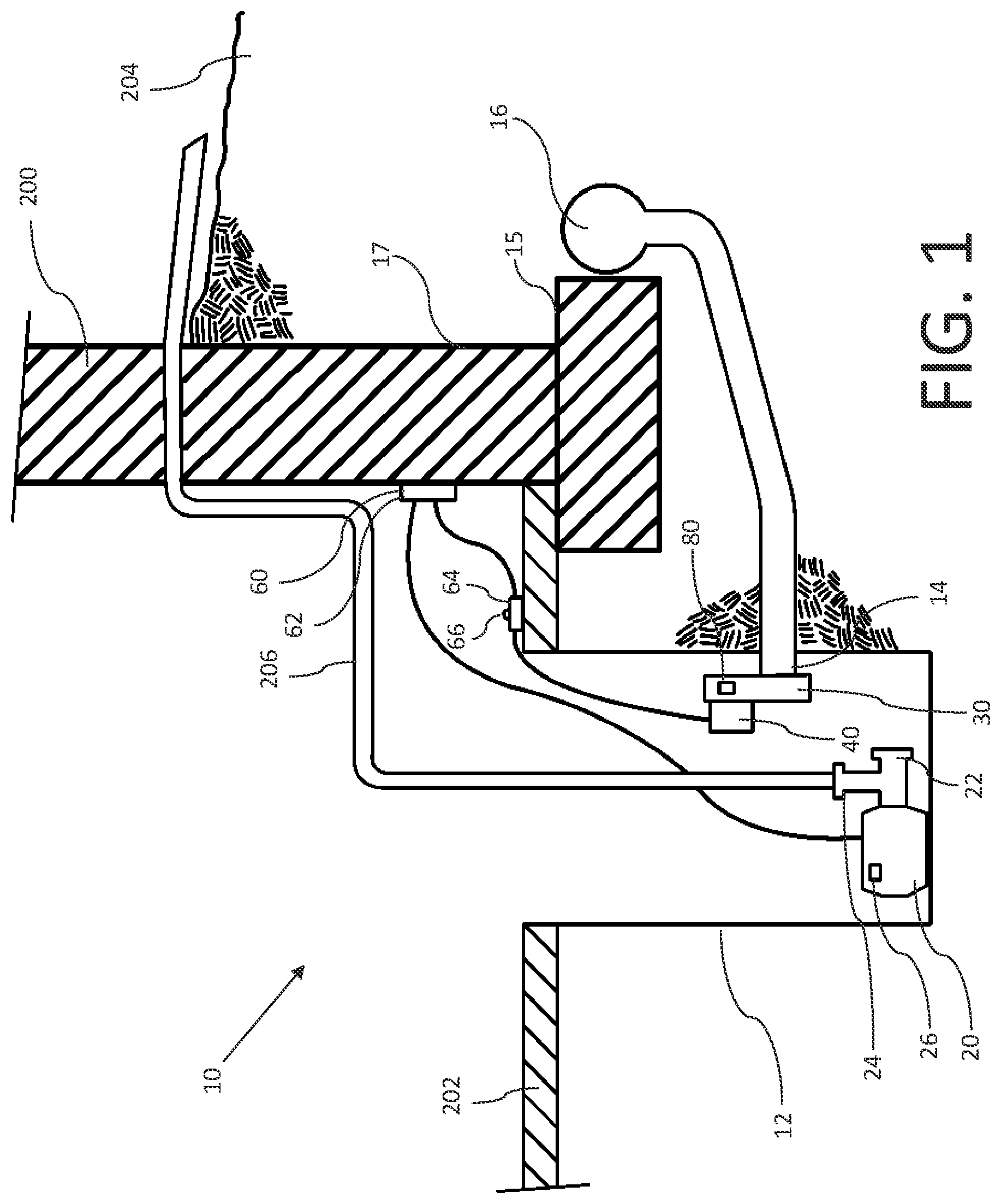 Patent US12422053 Figure 1 – Safety valve for sump pump