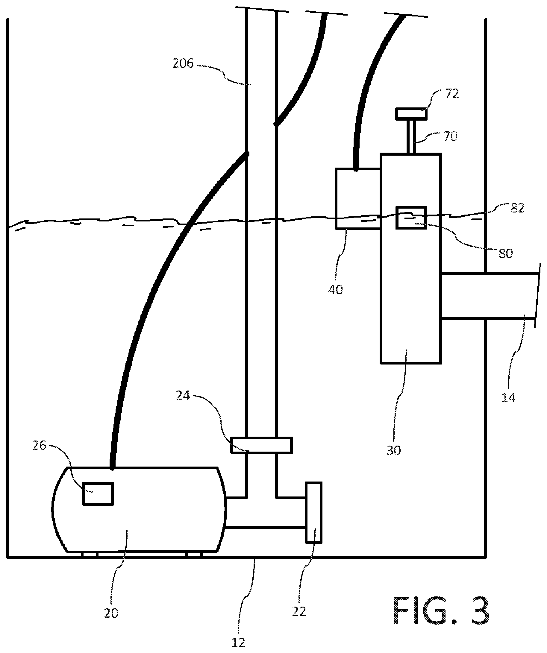 Patent US12422053 Figure 3 – Safety valve for sump pump