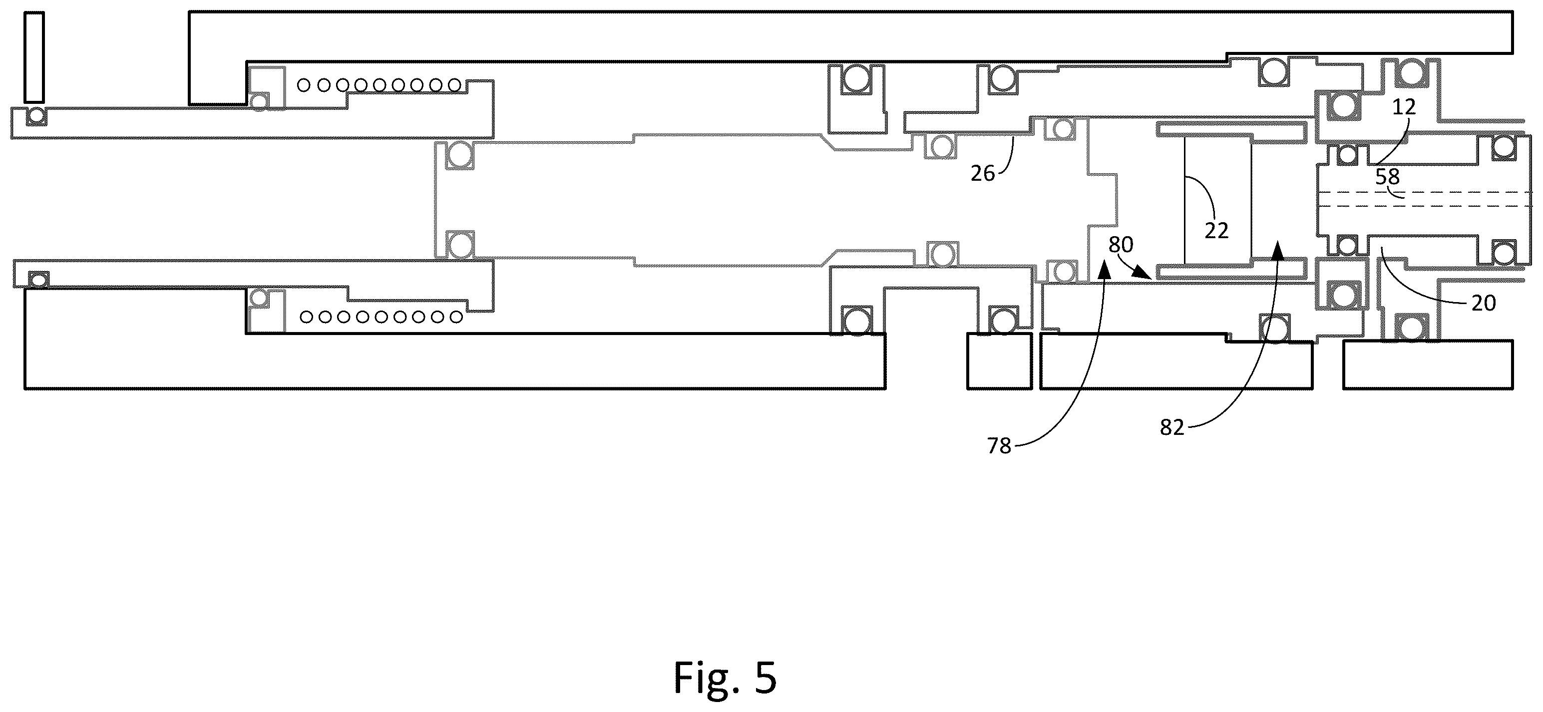 Patent US12422055 Figure 5 – Pneumatic actuation valve assembly