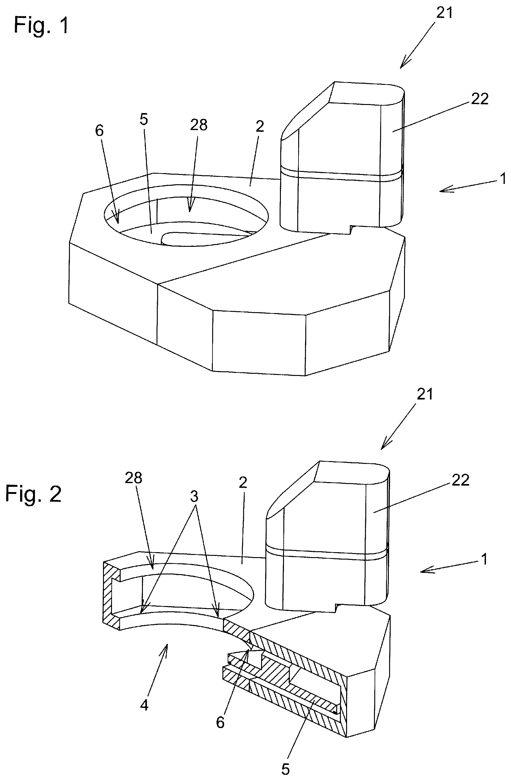 Patent US12422056 Figure 1 – Valve, in particular a vacuum valve