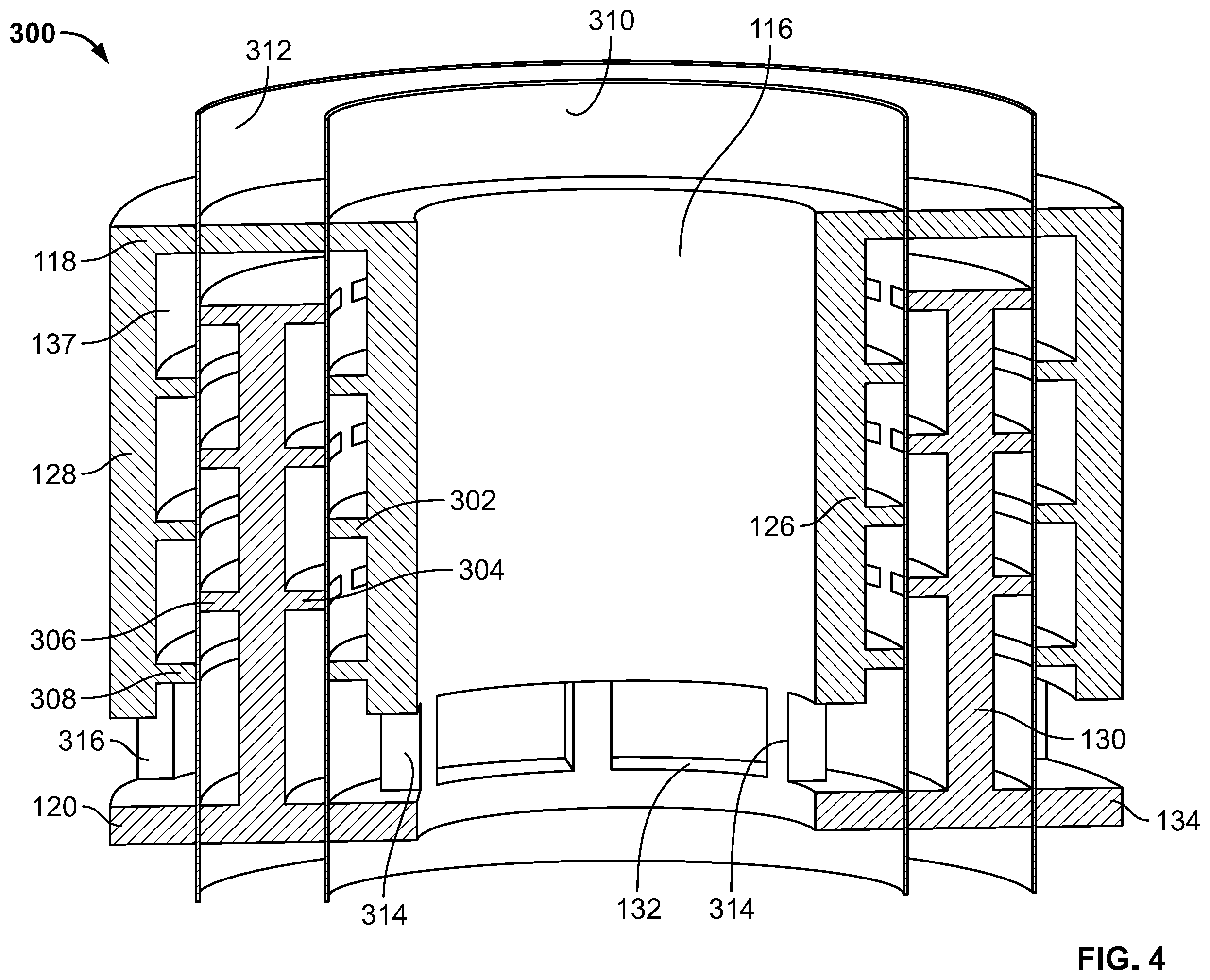 Patent US12422057 Figure 4 – Control valves and cages that are adapted to reduce flashing and cavitation
