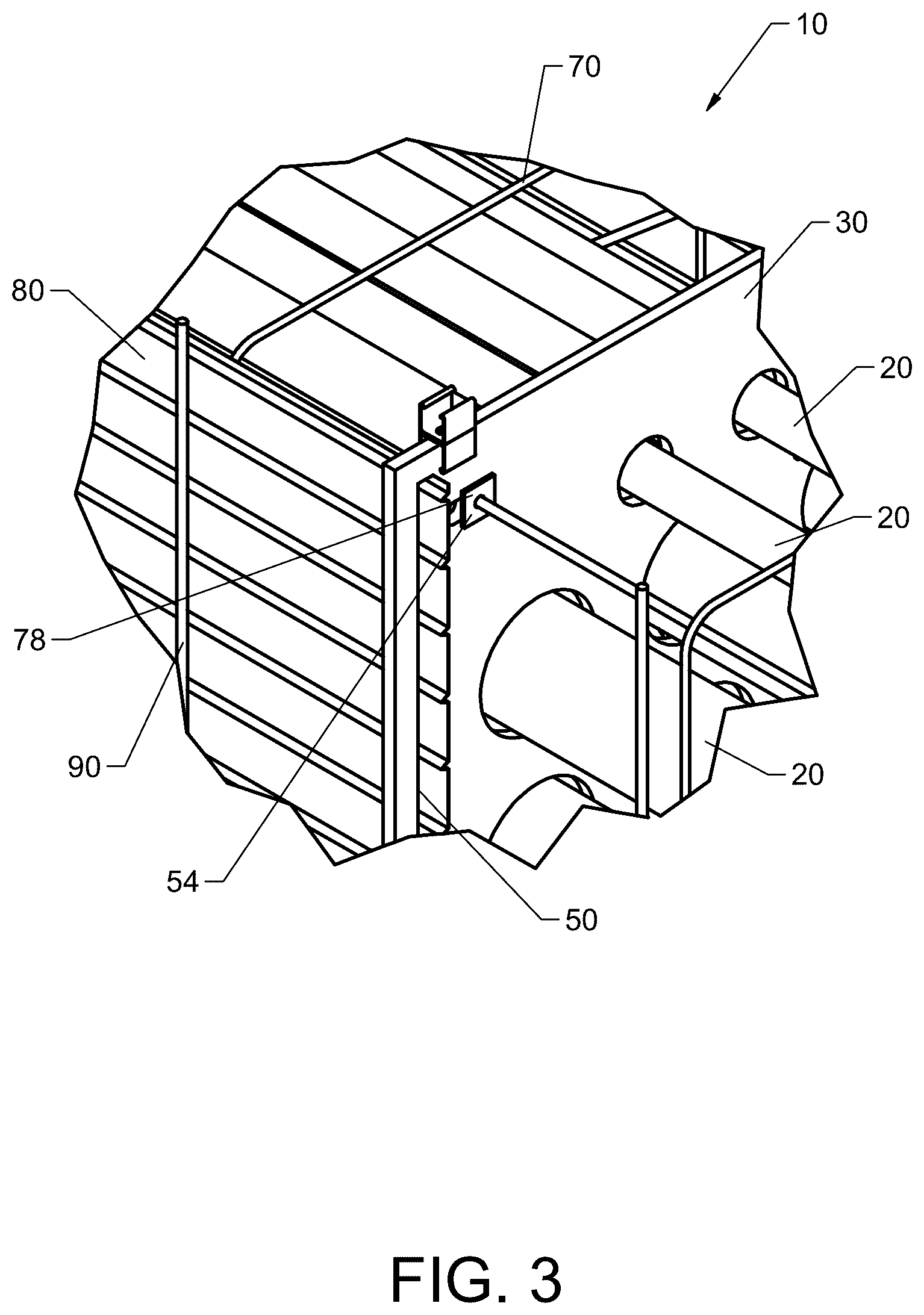 Patent US12422061 Figure 3 – Underground duct bank