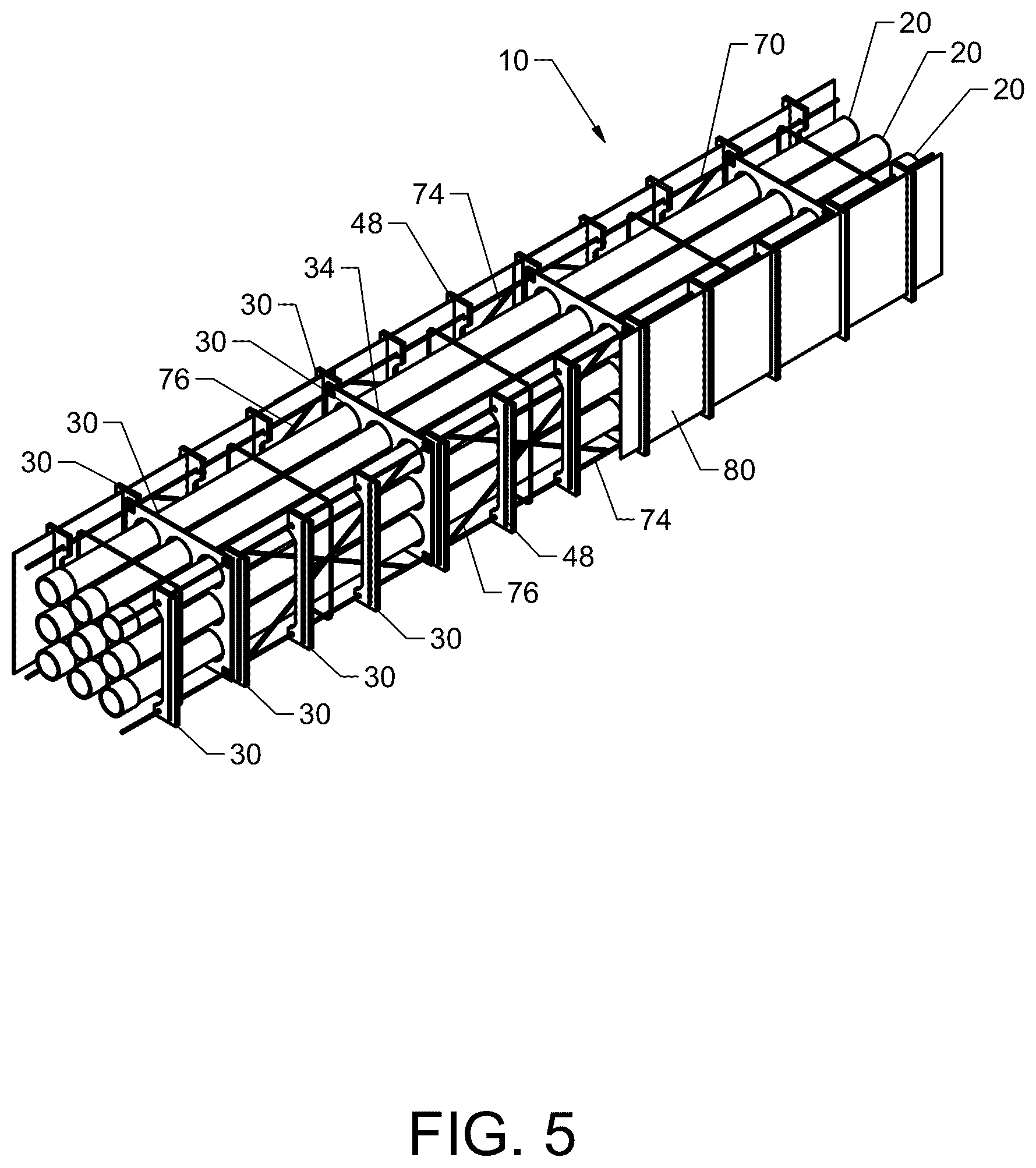 Patent US12422061 Figure 5 – Underground duct bank