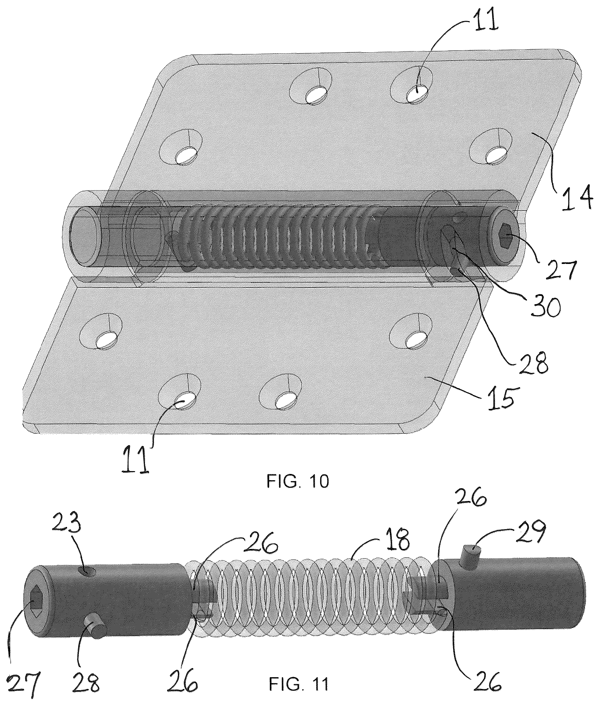 Patent US12422062 Figure 7 – Hinge assembly