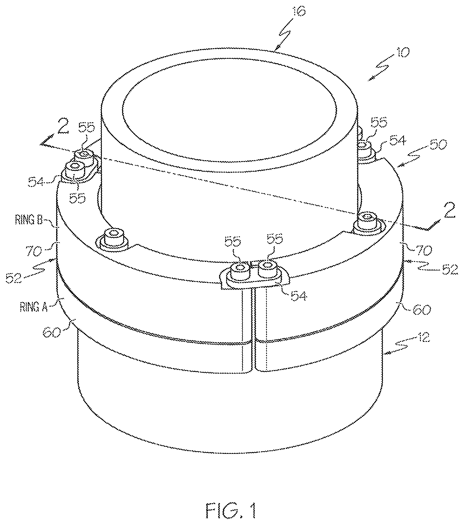 Patent US12422064 Figure 1 – Pipe fittings and assemblies