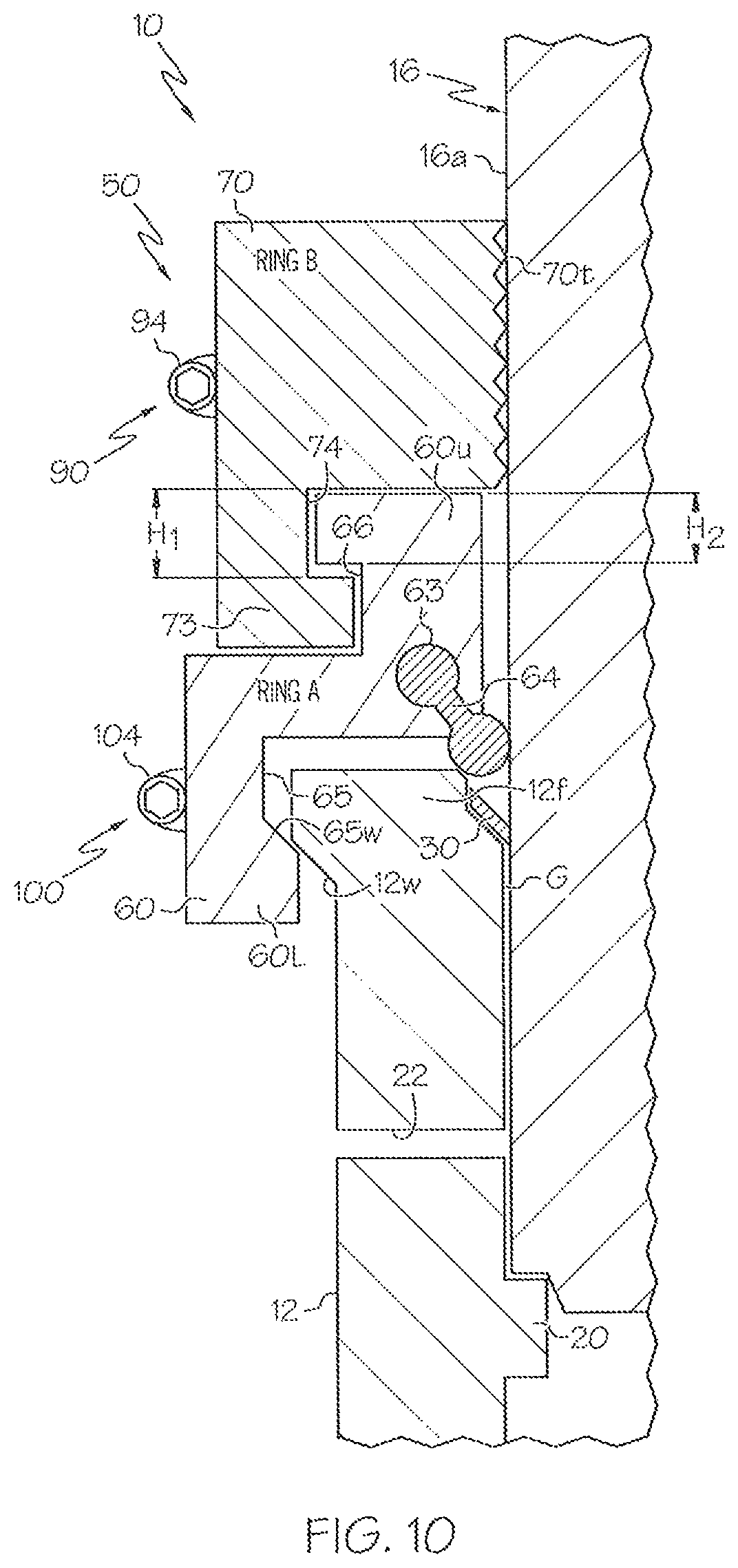 Patent US12422064 Figure 8 – Pipe fittings and assemblies