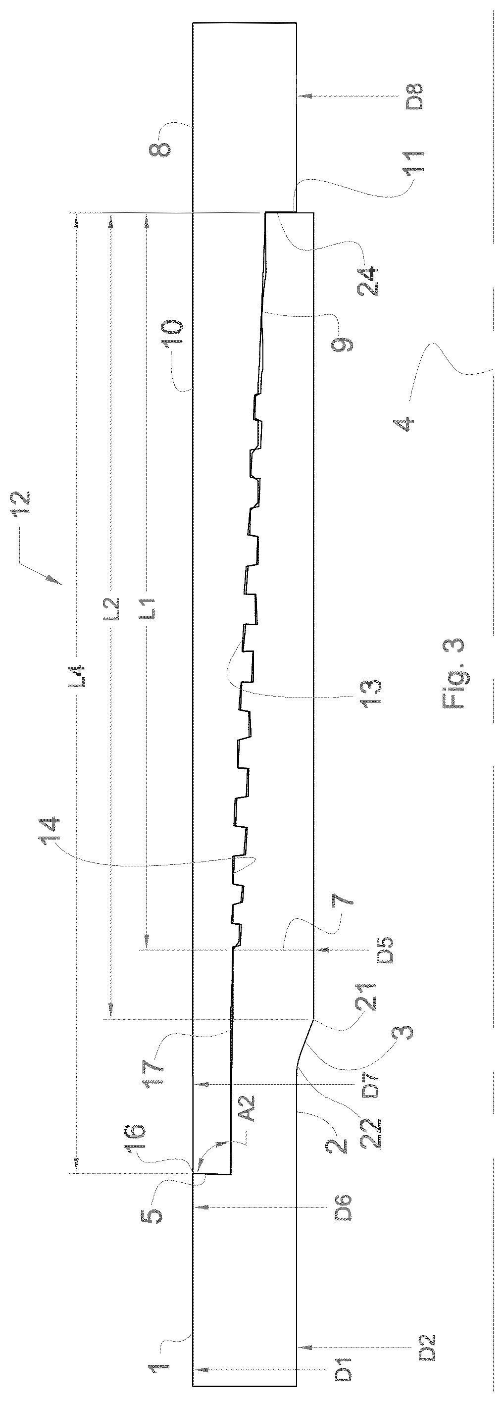 Patent US12422065 Figure 3 – Formed internal surface tubular connection