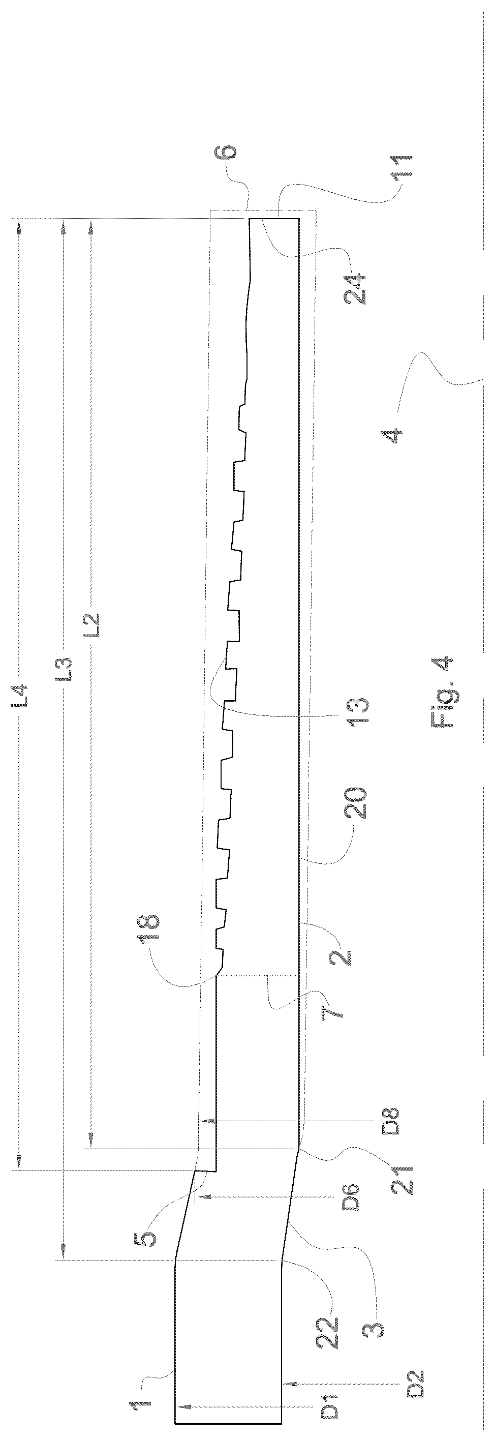 Patent US12422065 Figure 4 – Formed internal surface tubular connection