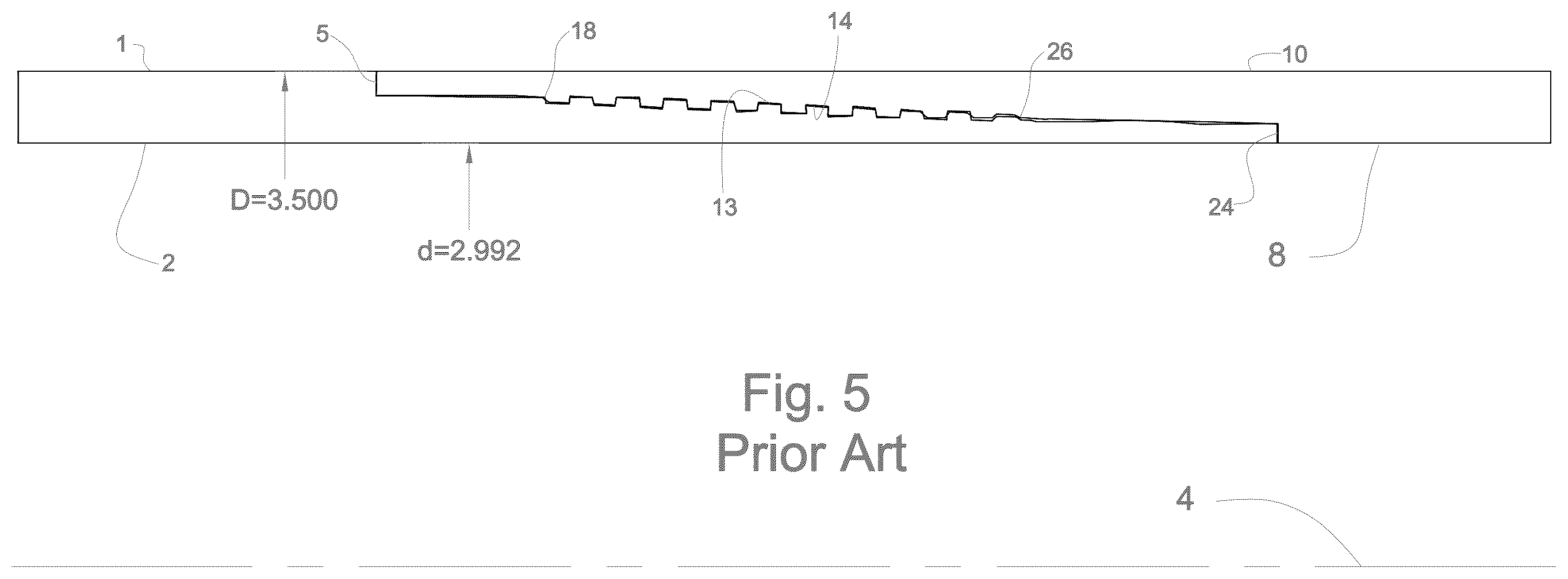 Patent US12422065 Figure 5 – Formed internal surface tubular connection