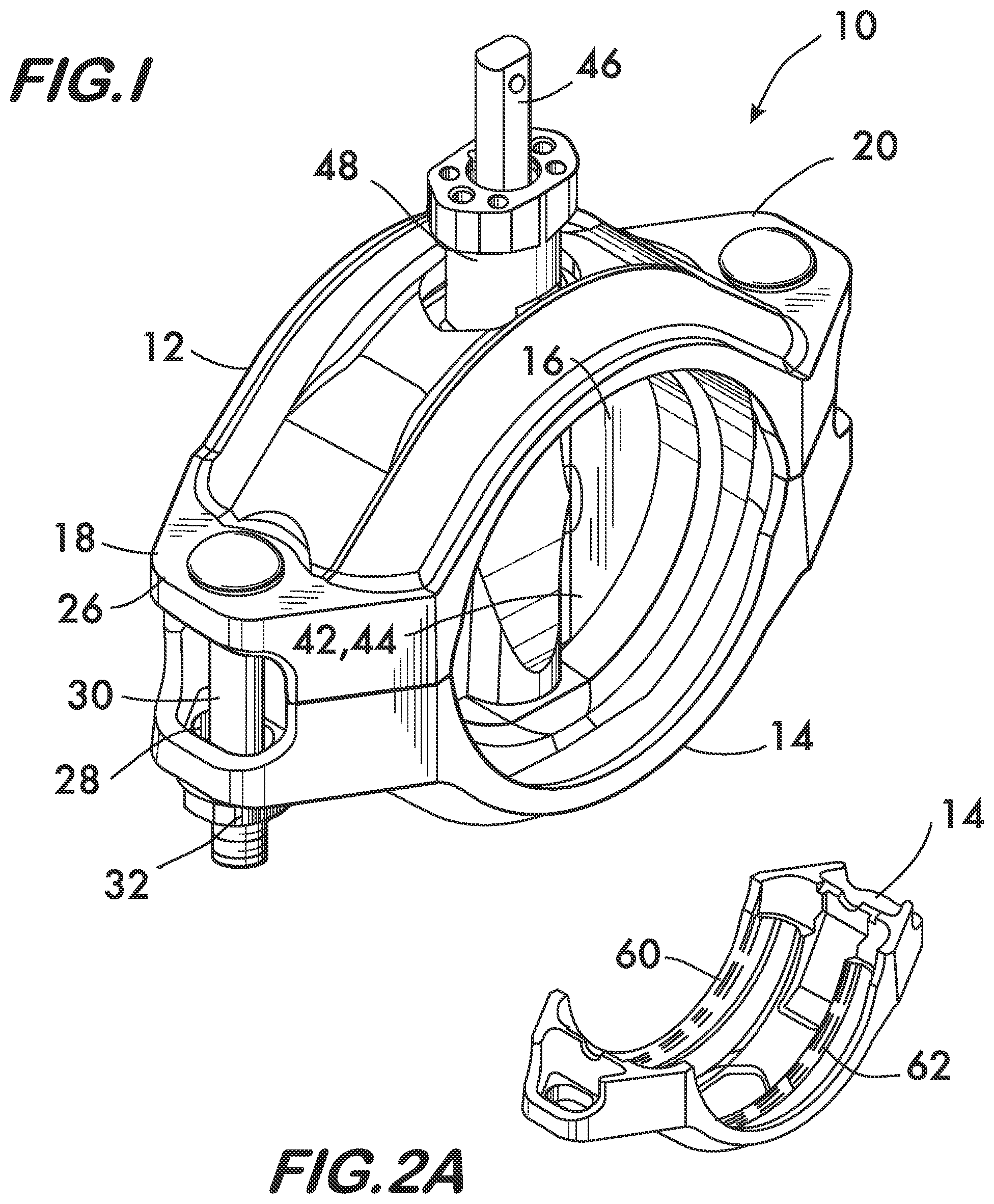 Patent US12422069 Figure 1 – Valve and coupling