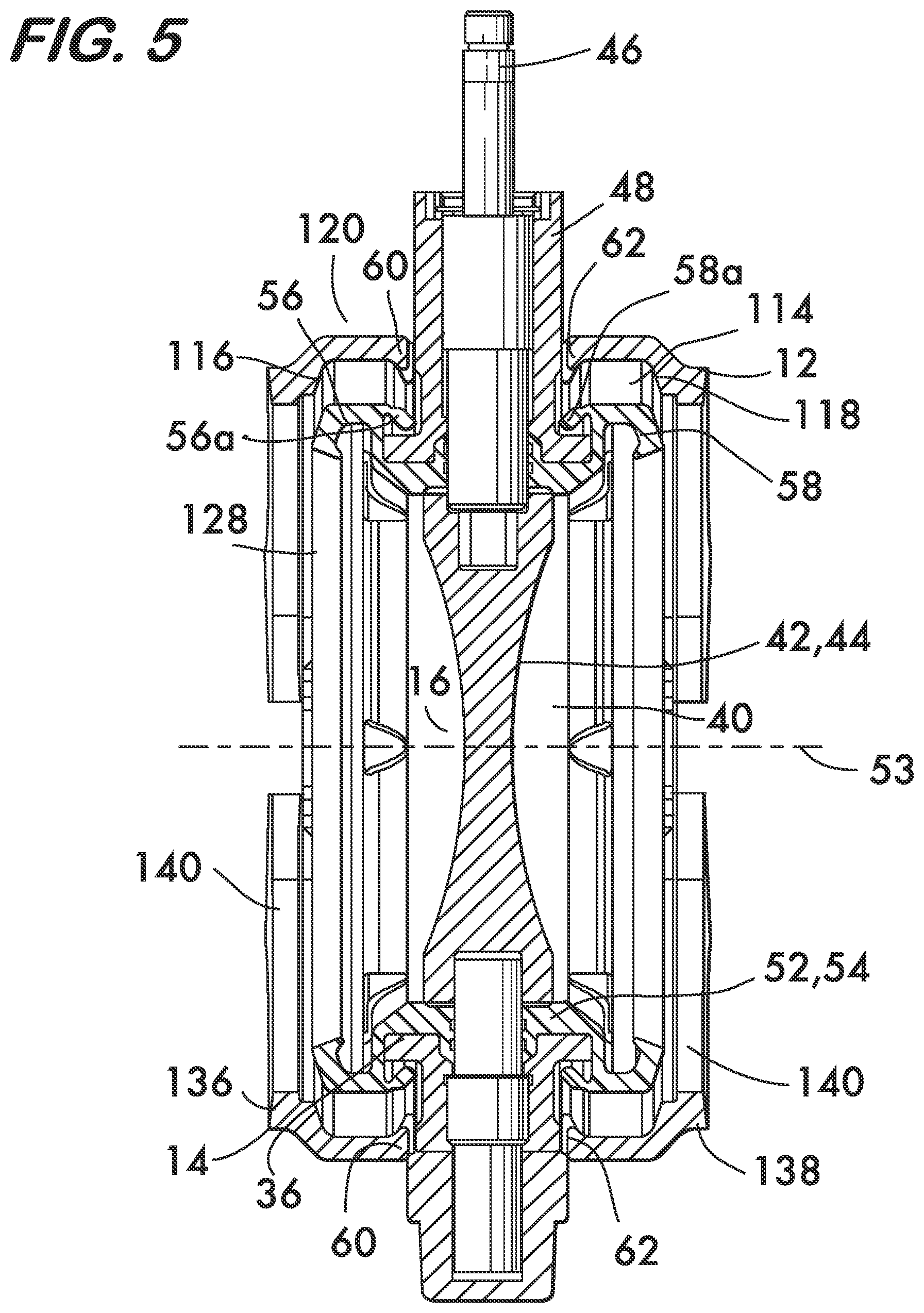 Patent US12422069 Figure 5 – Valve and coupling