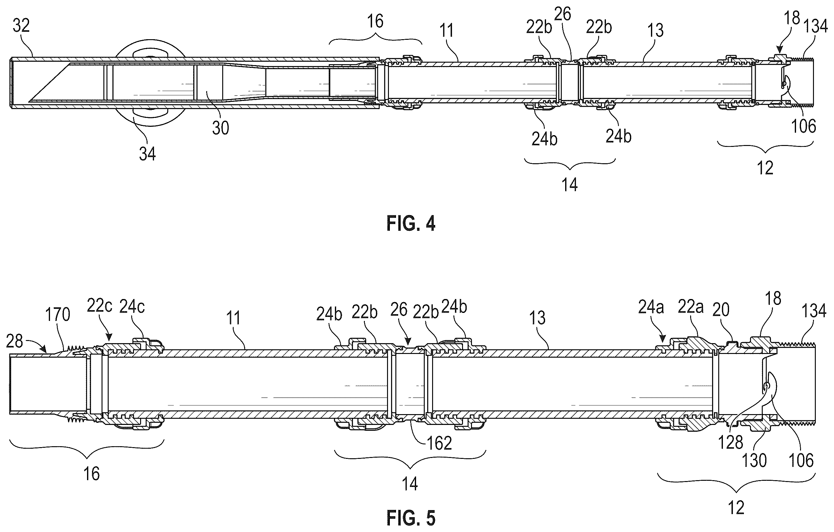 Patent US12422074 Figure 4 – Vacuum hose connection system