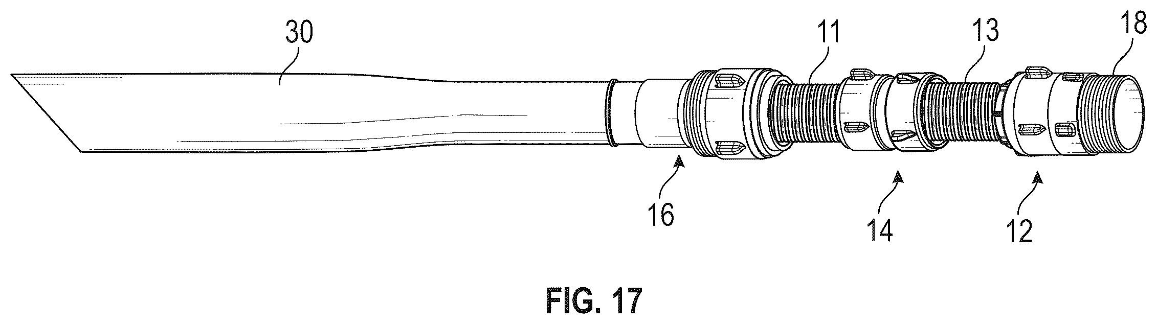 Patent US12422074 Figure 11 – Vacuum hose connection system