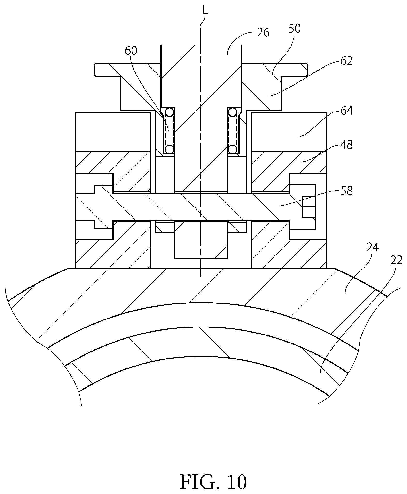 Patent US12422076 Figure 10 – Pipe joint assembly