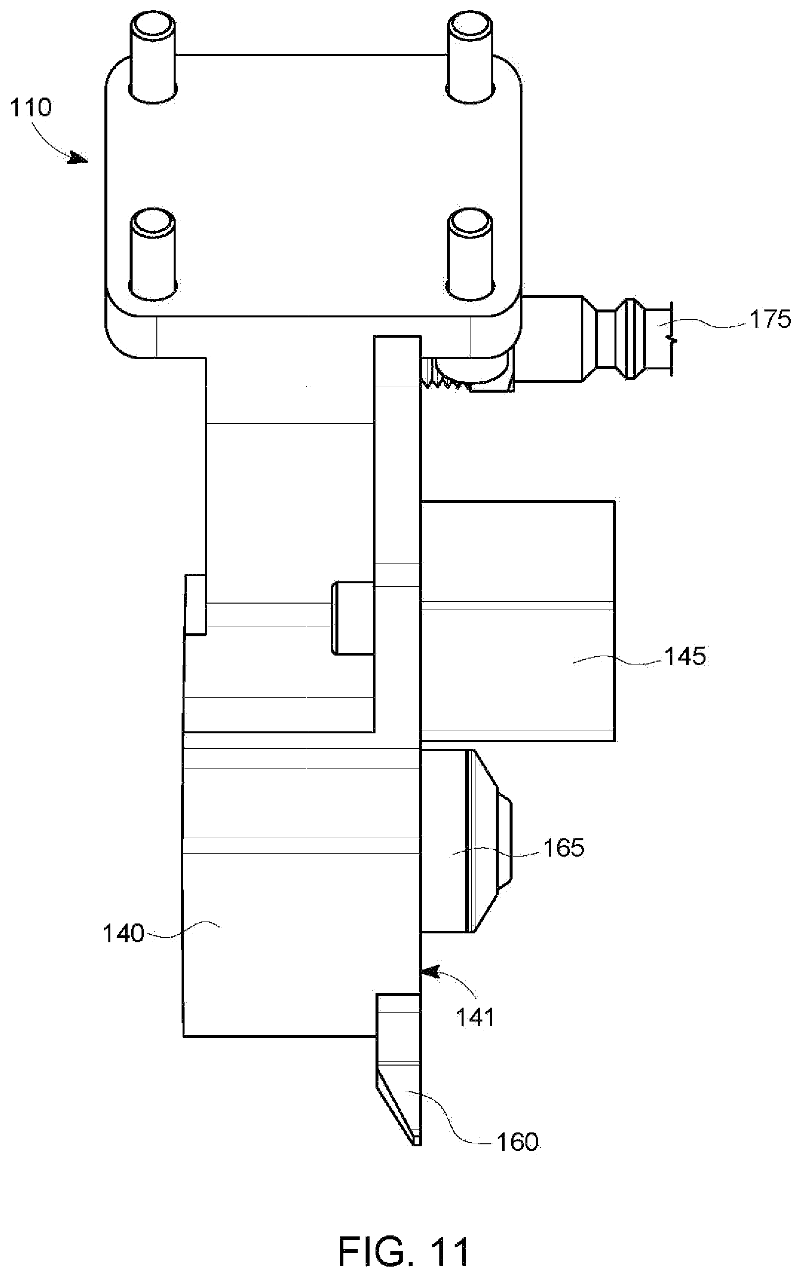 Patent US12422077 Figure 11 – Slidable gladhand