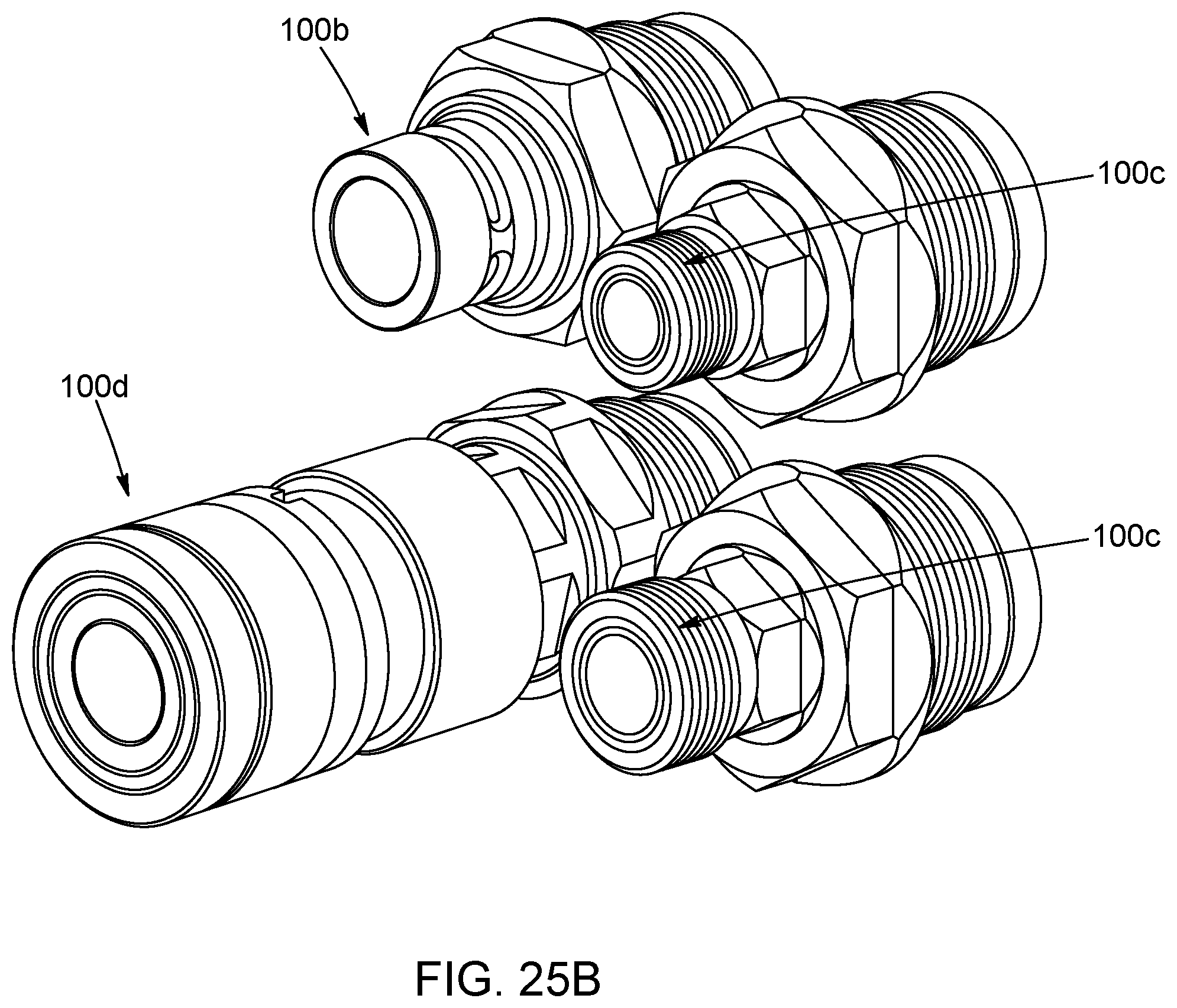 Patent US12422078 Figure 17 – Swivelling coupling with external sealing element
