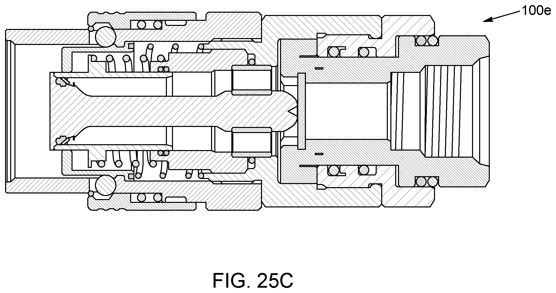 Patent US12422078 Figure 18 – Swivelling coupling with external sealing element