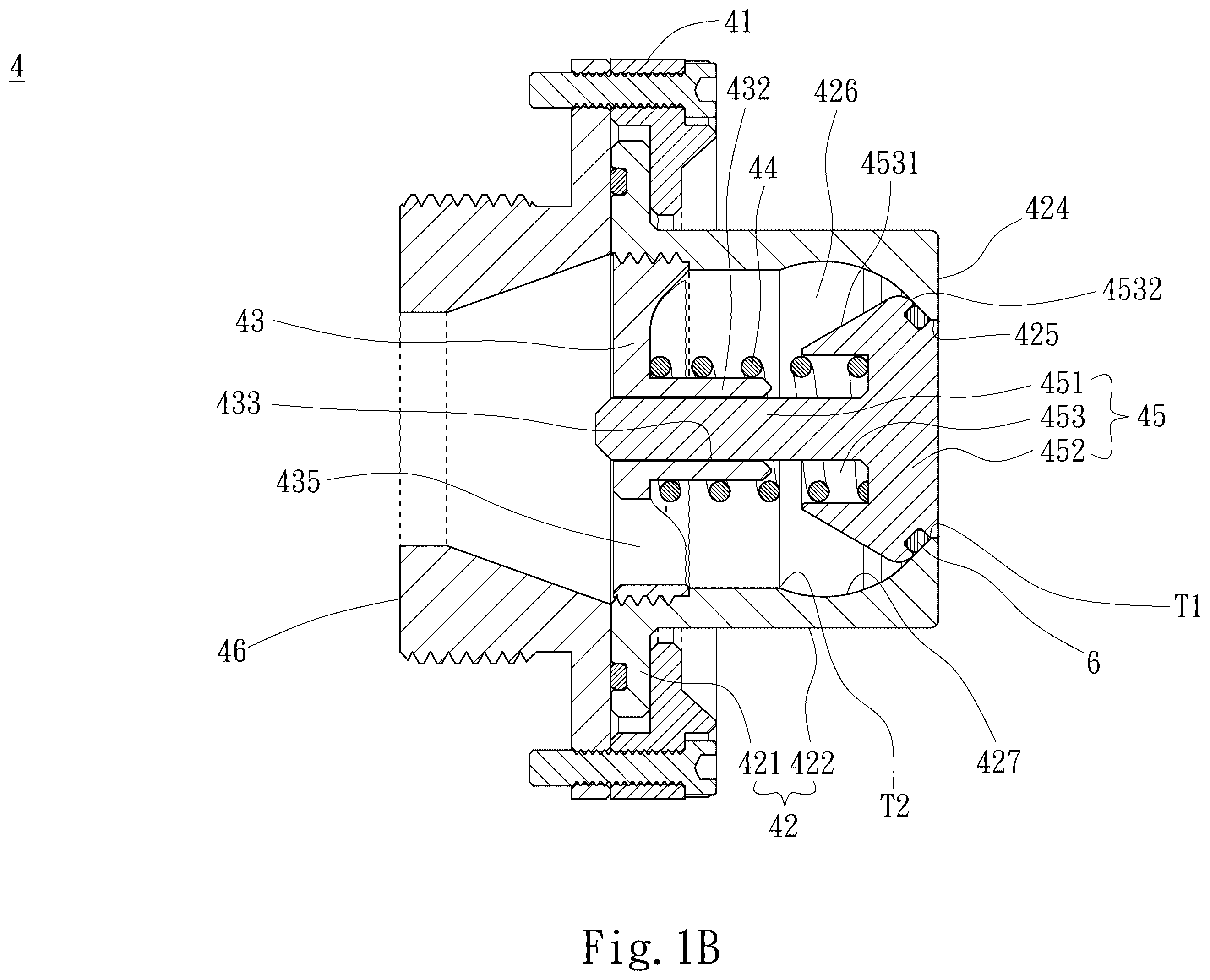 Patent US12422079 Figure 2 – Pipe coupling structure for fluid transportation system