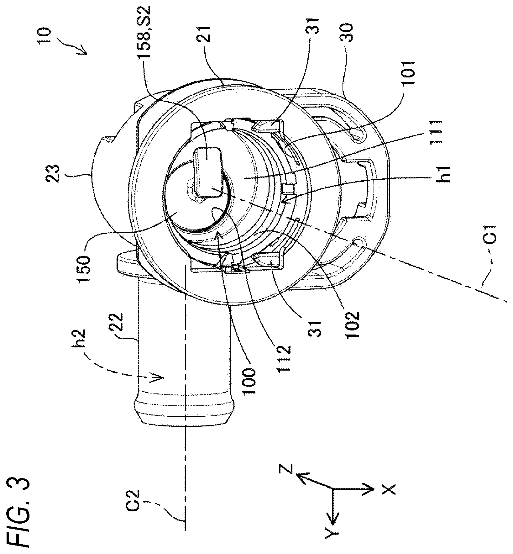 Patent US12422080 Figure 3 – Elbow pipe joint