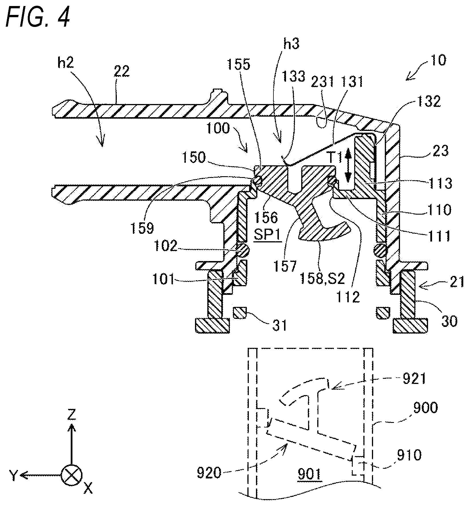 Patent US12422080 Figure 4 – Elbow pipe joint