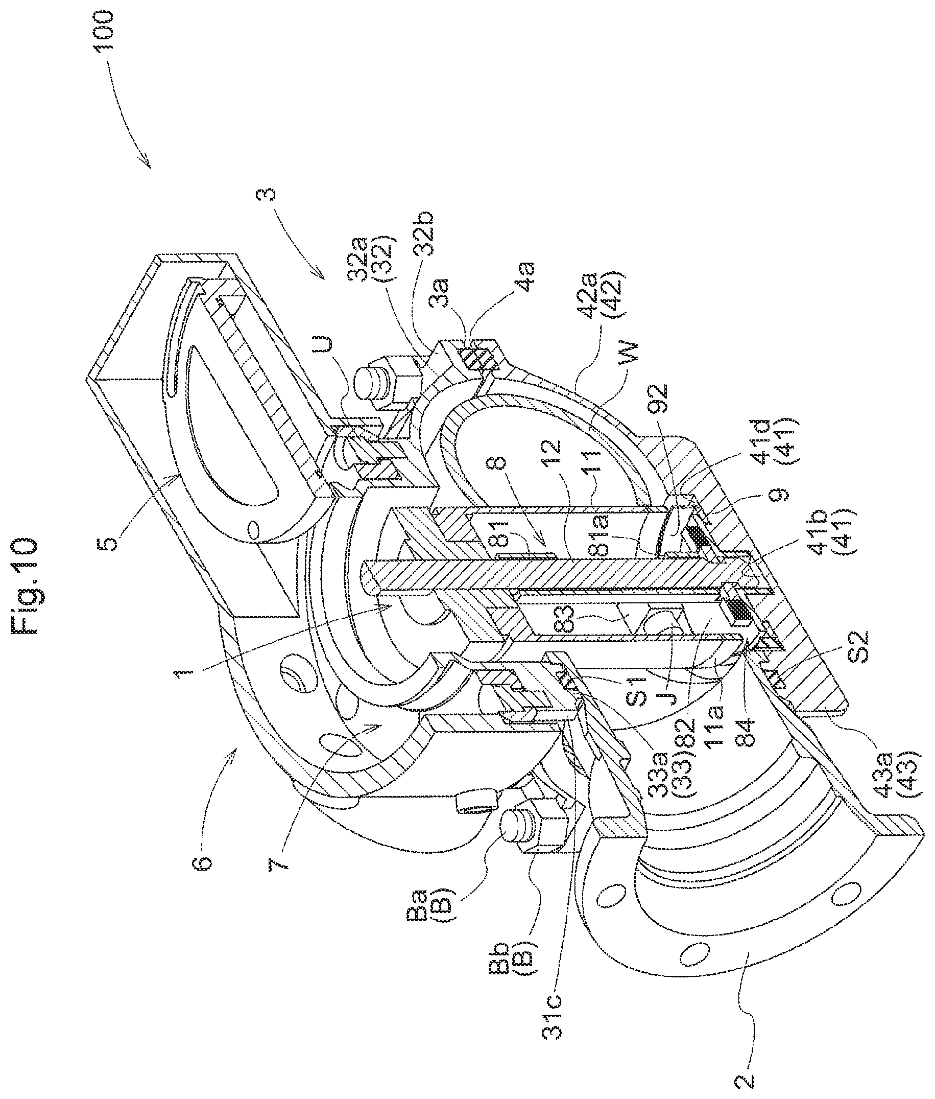 Patent US12422081 Figure 10 – Branch pipe forming apparatus, lid doubling as valve element, branch pipe forming apparatus with lid doubling as valve element, and branch pipe formation method