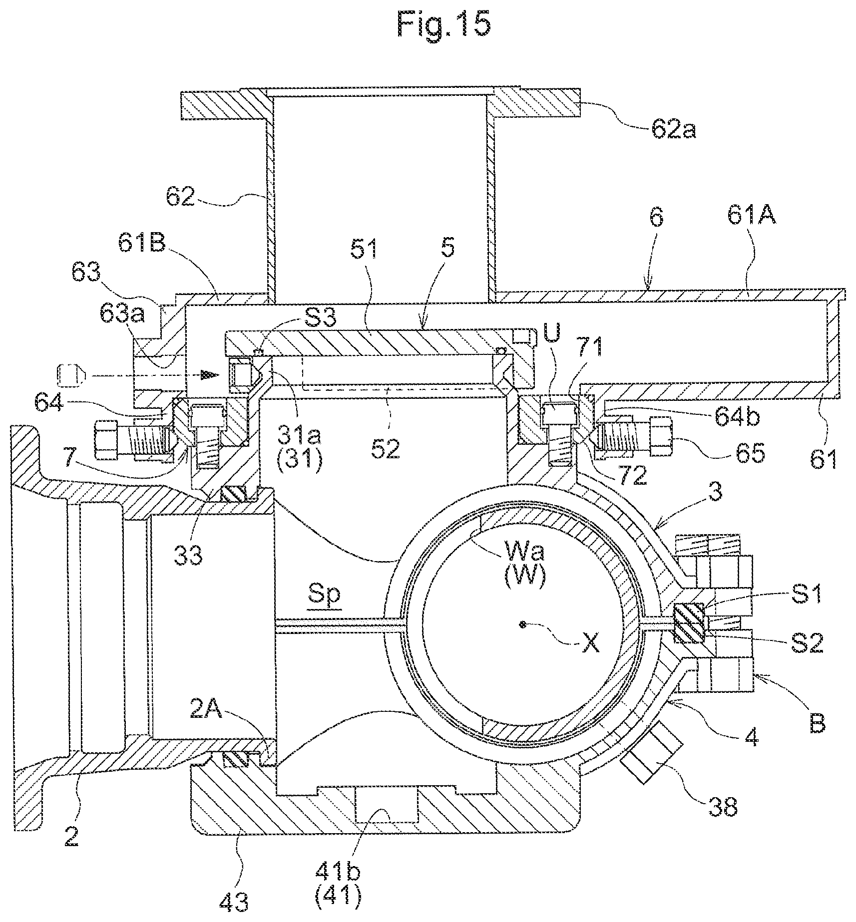 Patent US12422081 Figure 14 – Branch pipe forming apparatus, lid doubling as valve element, branch pipe forming apparatus with lid doubling as valve element, and branch pipe formation method