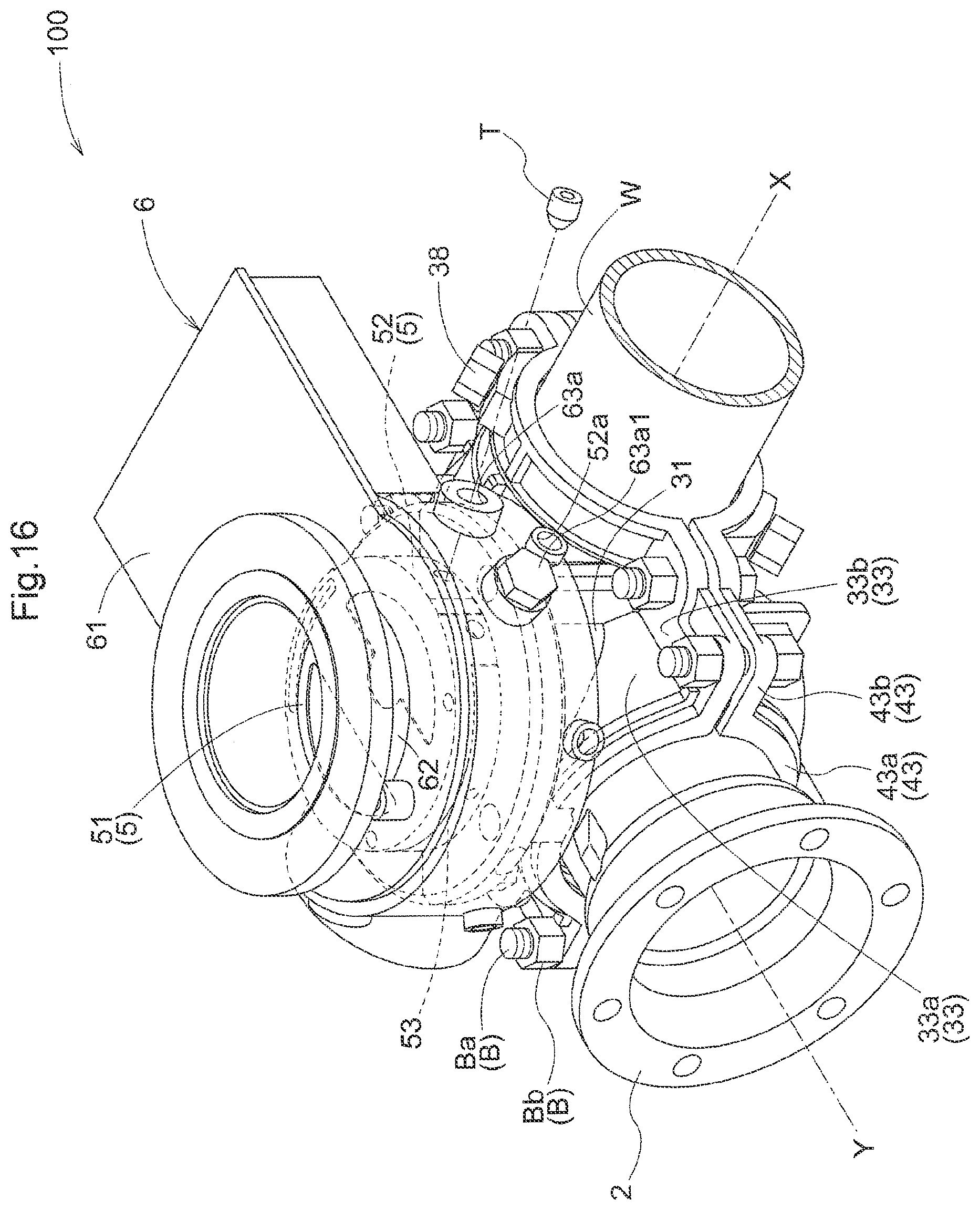 Patent US12422081 Figure 15 – Branch pipe forming apparatus, lid doubling as valve element, branch pipe forming apparatus with lid doubling as valve element, and branch pipe formation method