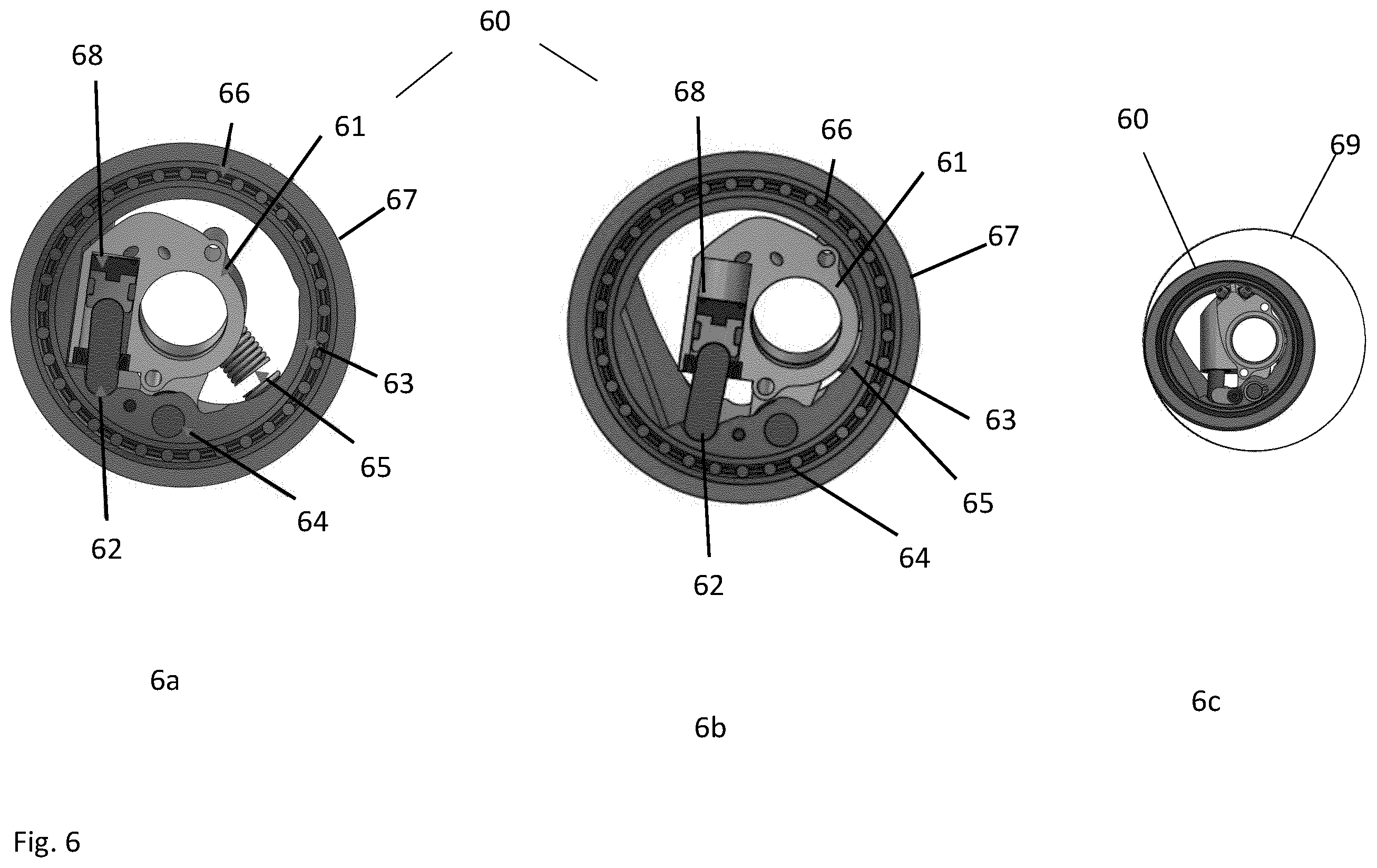 Patent US12422083 Figure 6 – Apparatus for propulsion and operations inside a cylindrical body