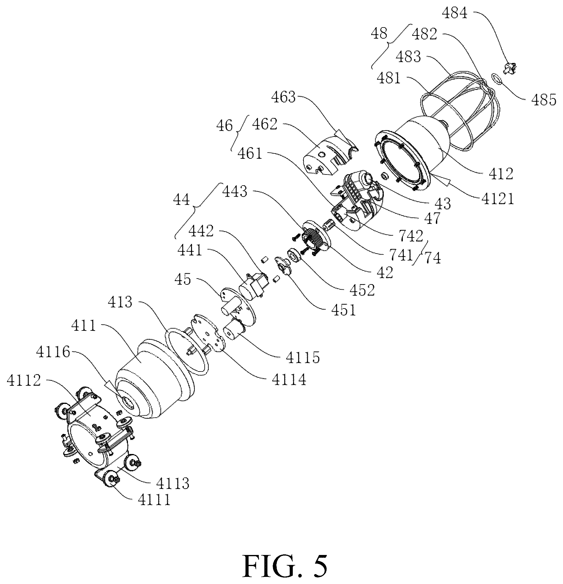 Patent US12422084 Figure 5 – Pipeline detector