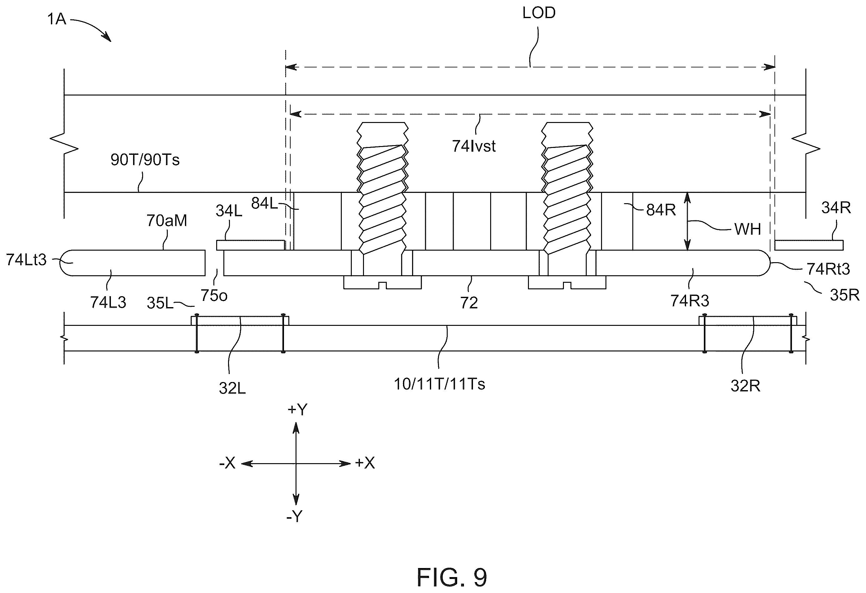 Patent US12422088 Figure 9 – Carrier mounting systems