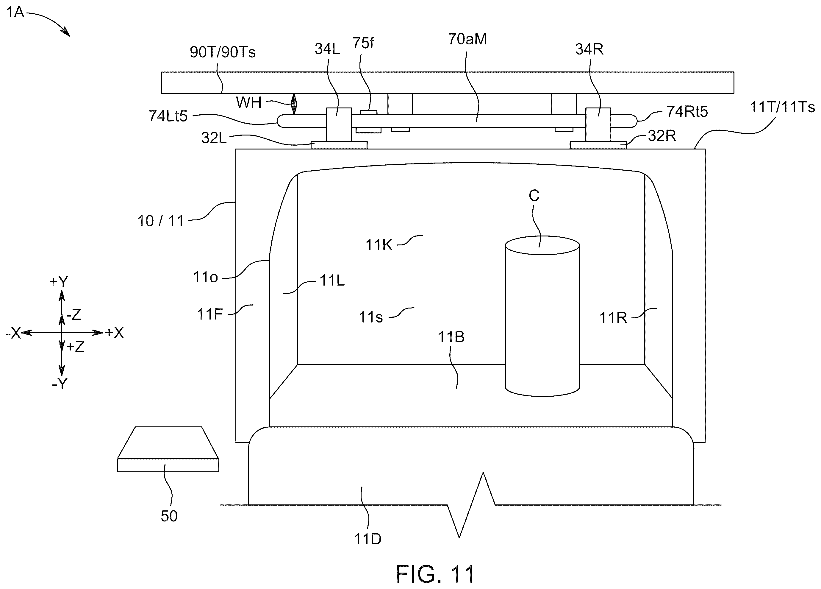 Patent US12422088 Figure 12 – Carrier mounting systems