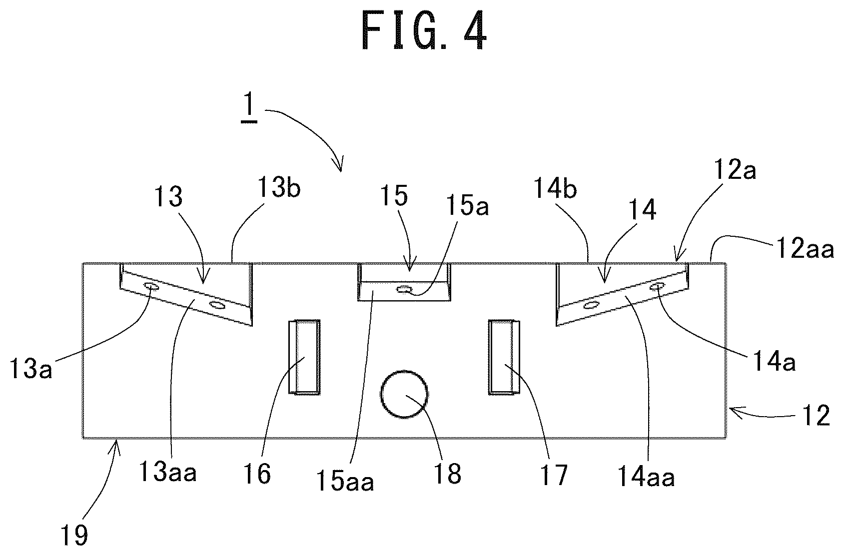 Patent US12422090 Figure 4 – Fixing device and fixing structure for article attaching member
