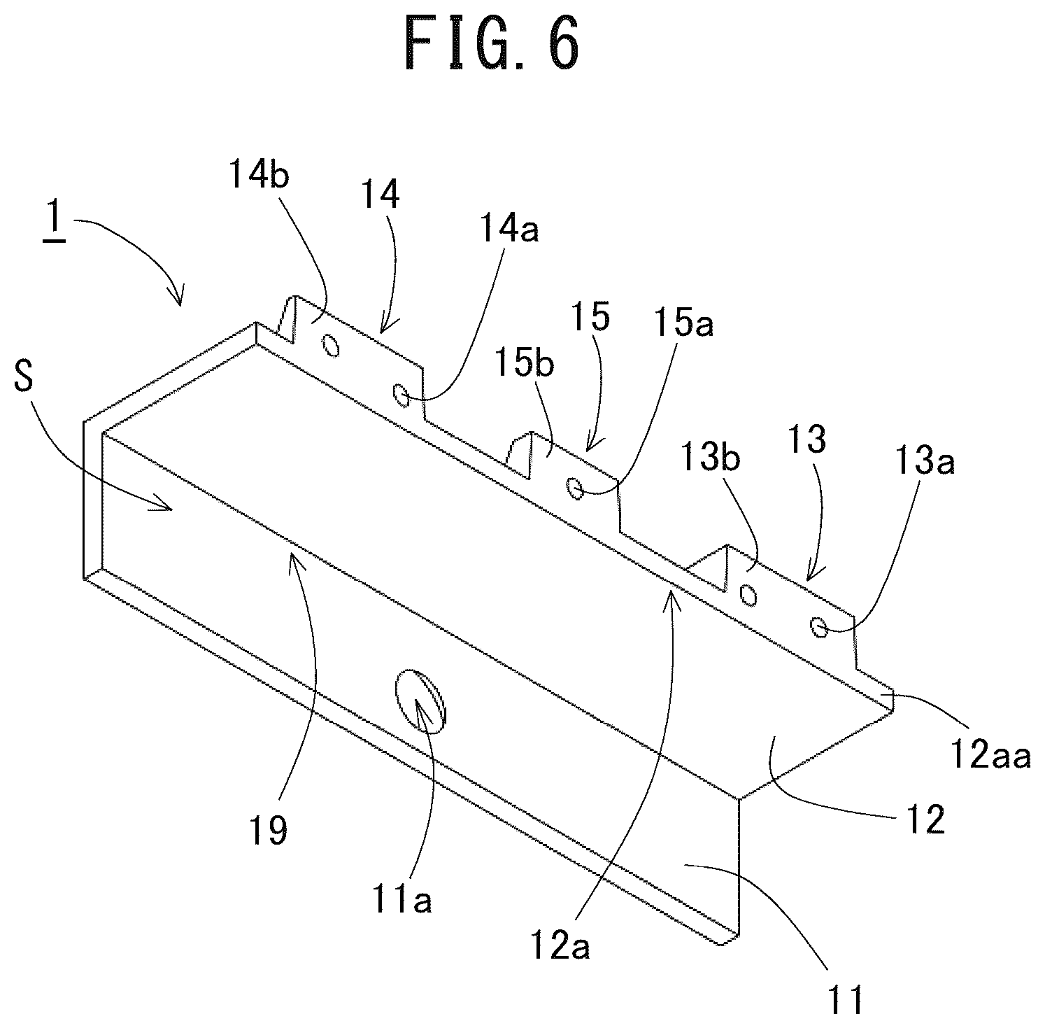 Patent US12422090 Figure 6 – Fixing device and fixing structure for article attaching member