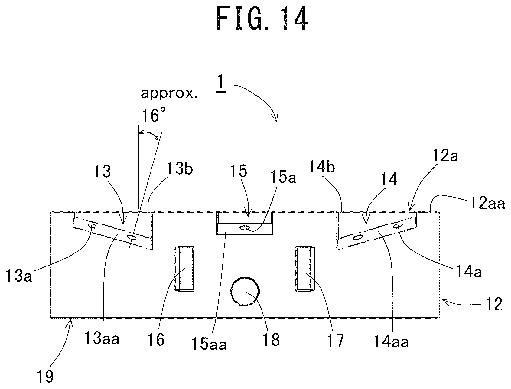 Patent US12422090 Figure 14 – Fixing device and fixing structure for article attaching member