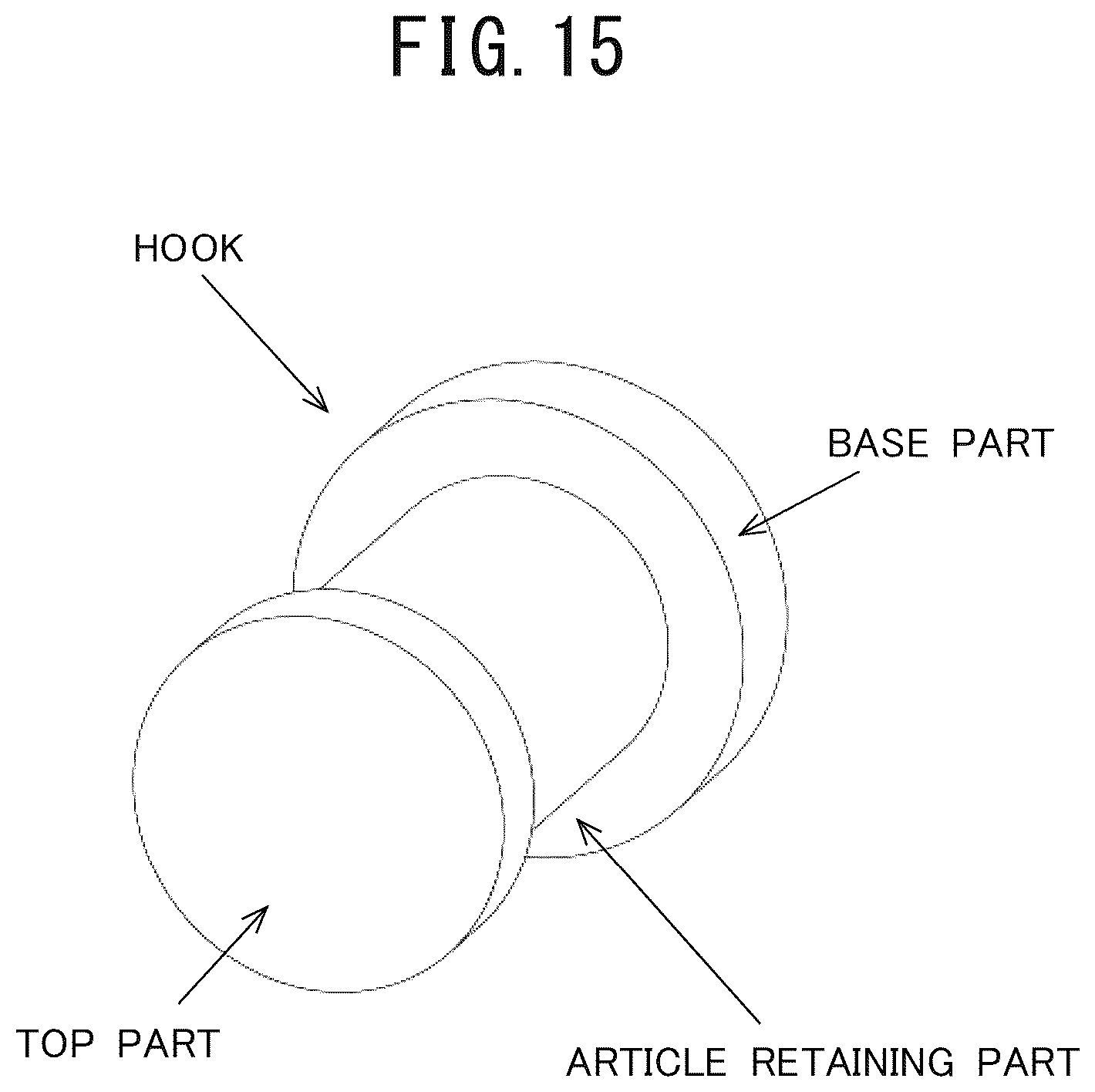 Patent US12422090 Figure 15 – Fixing device and fixing structure for article attaching member