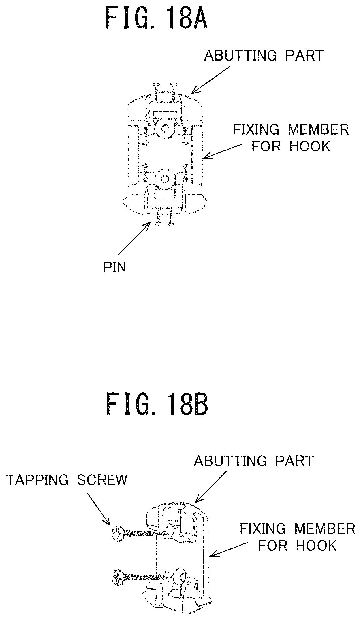 Patent US12422090 Figure 18 – Fixing device and fixing structure for article attaching member