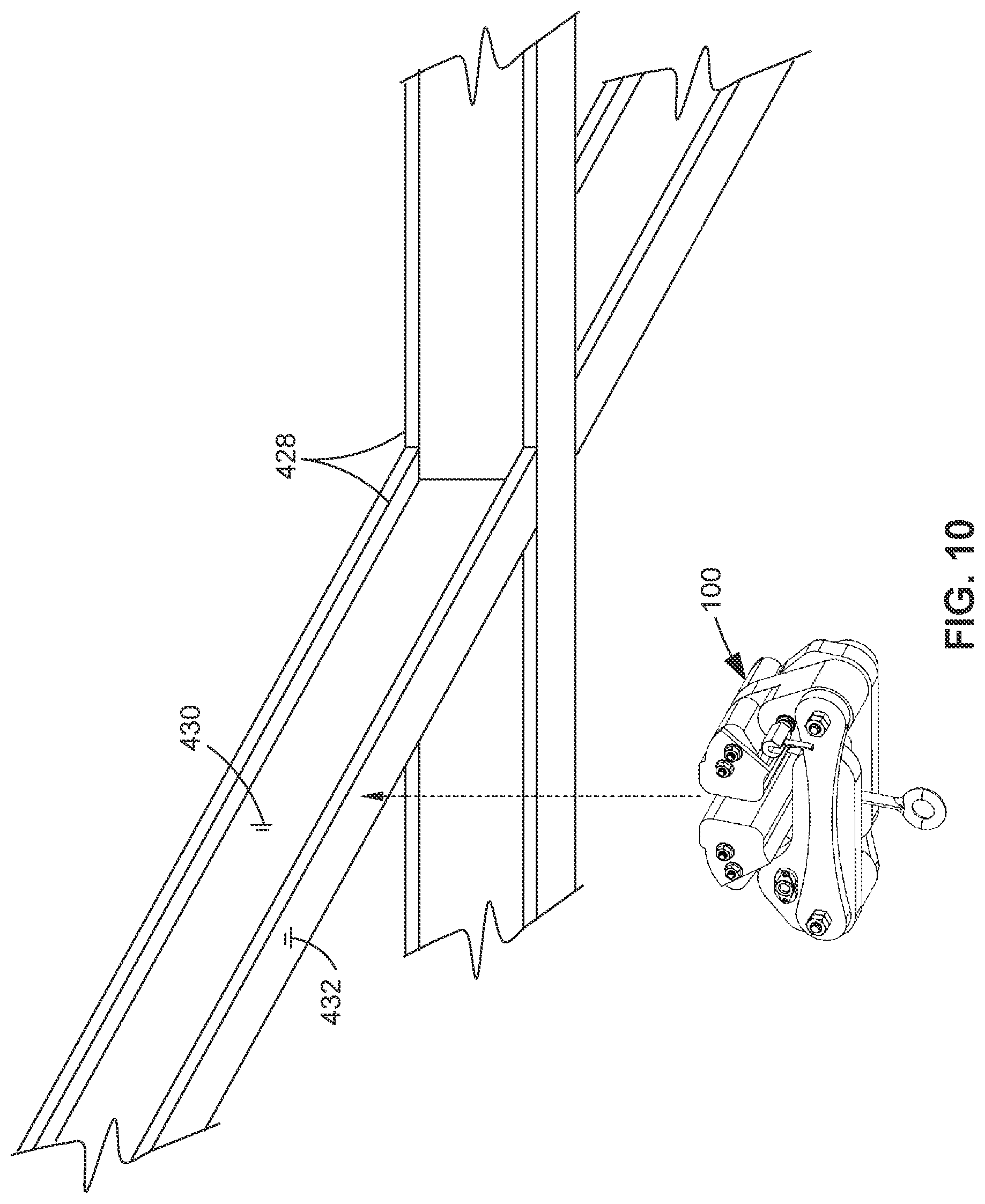 Patent US12422091 Figure 9 – Beam anchor and method of use