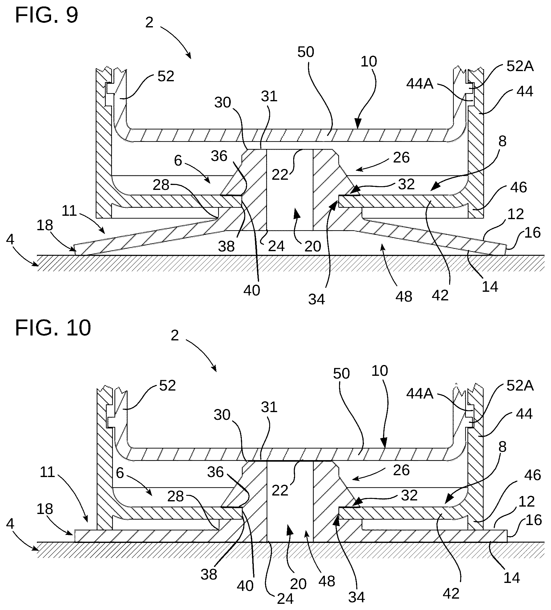Patent US12422093 Figure 5 – Quick-release anchoring apparatus with stem-mounted air valve