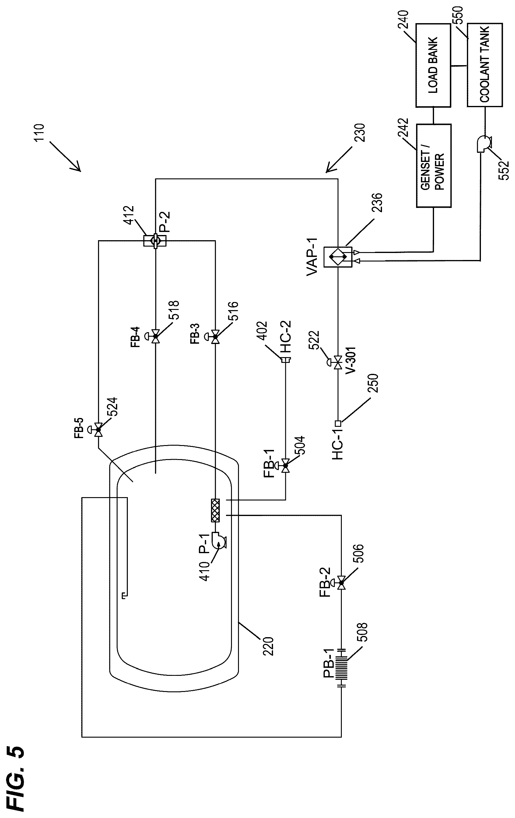 Patent US12422097 Figure 6 – Mobile liquid hydrogen recharger