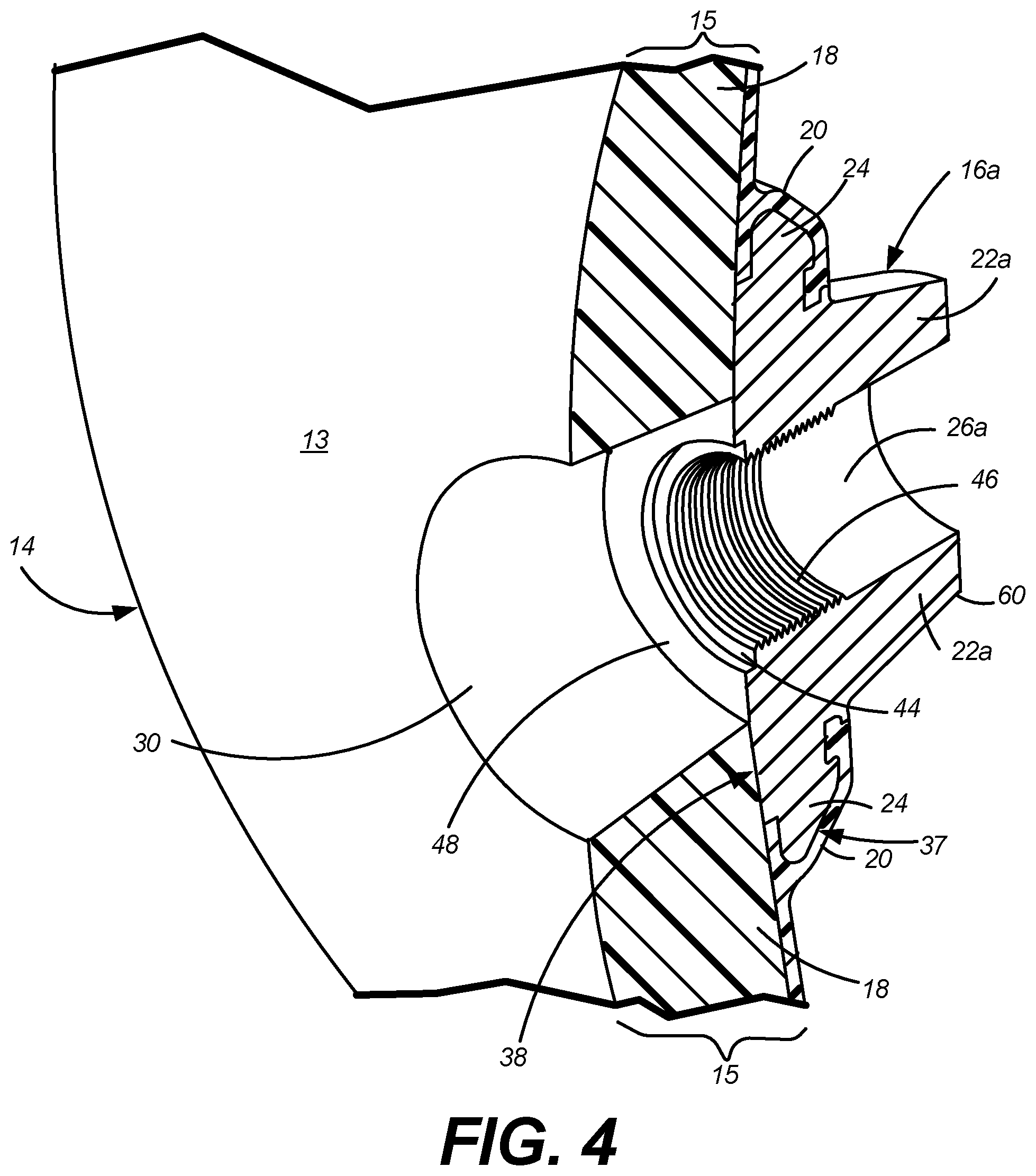 Patent US12422102 Figure 3 – Boss with inverted neck