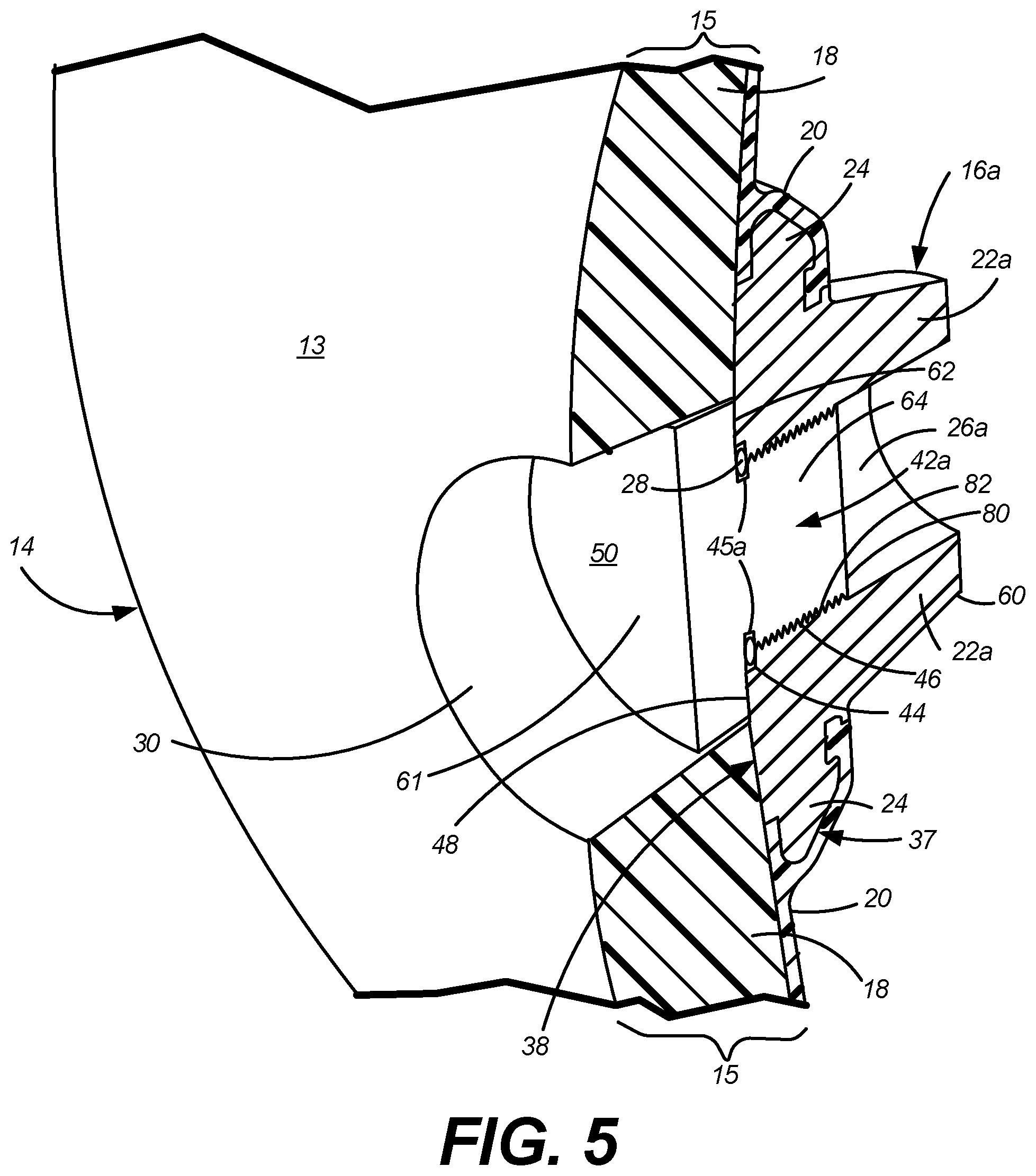 Patent US12422102 Figure 4 – Boss with inverted neck