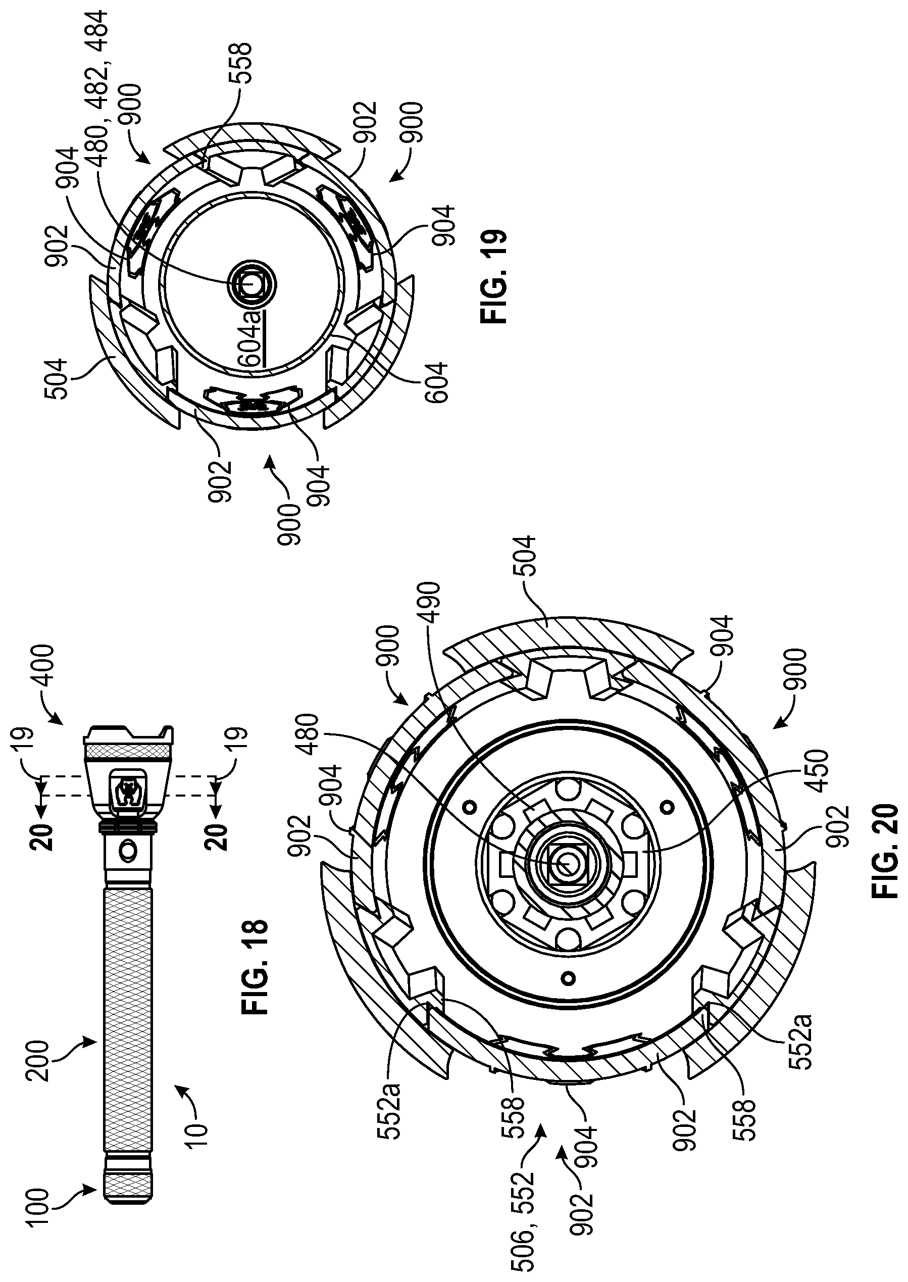 Patent US12422110 Figure 13 – Portable lighting device with an illuminated indicia
