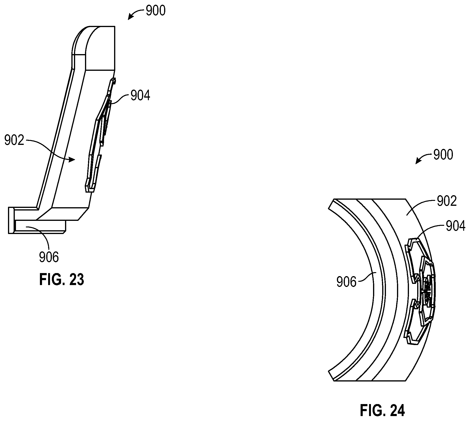 Patent US12422110 Figure 15 – Portable lighting device with an illuminated indicia