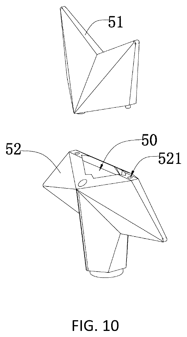 Patent US12422111 Figure 10 – Light string with replaceable decorative covers