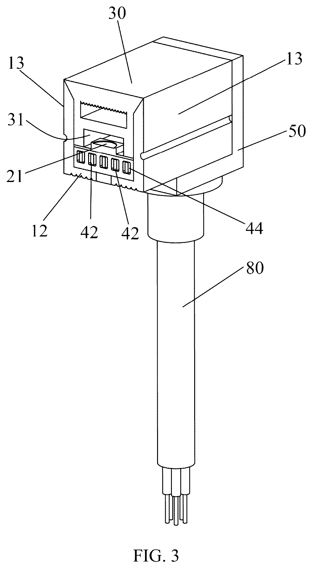 Patent US12422112 Figure 3 – Multi-angle bendable neon light and processing method therefor