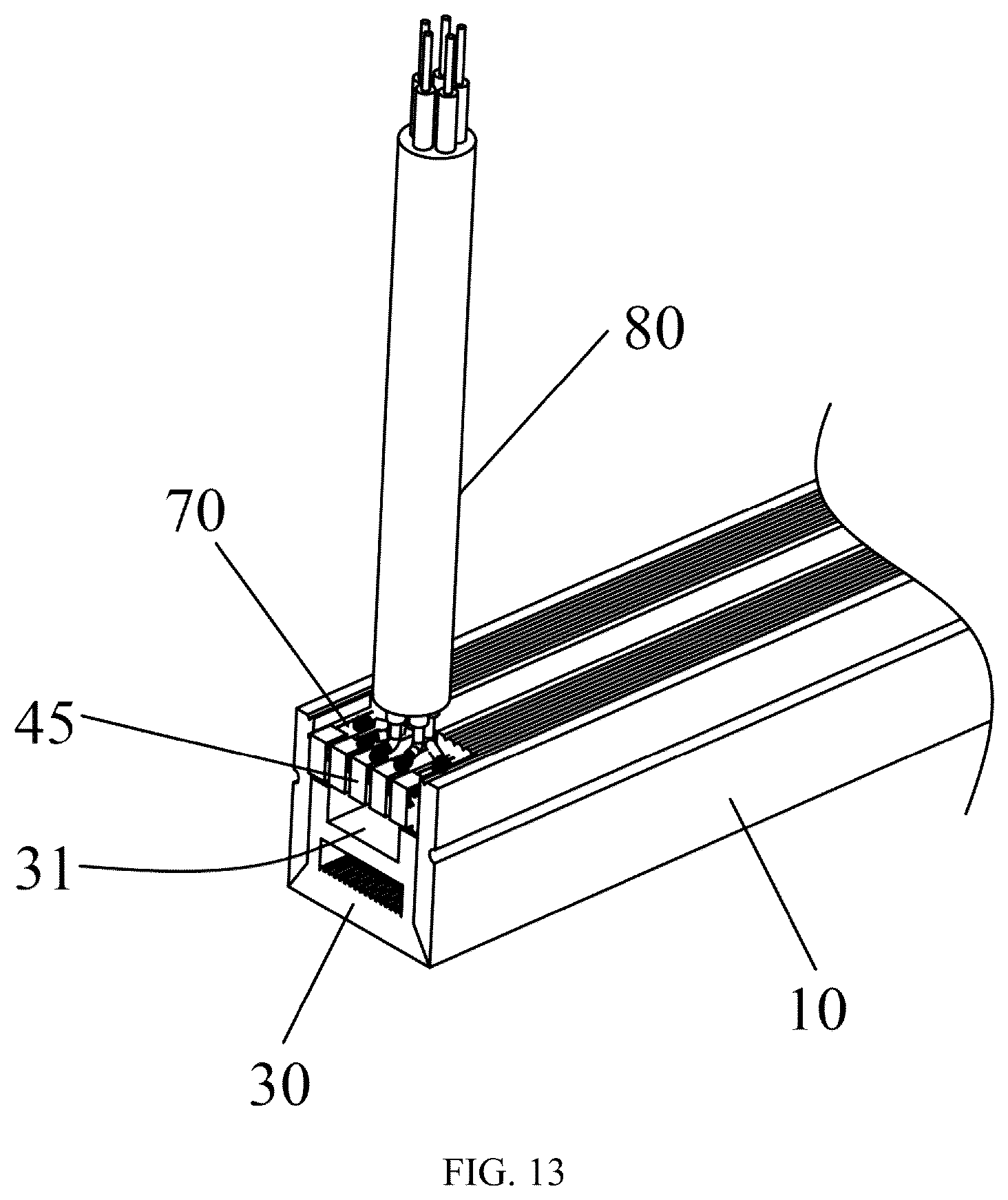 Patent US12422112 Figure 13 – Multi-angle bendable neon light and processing method therefor